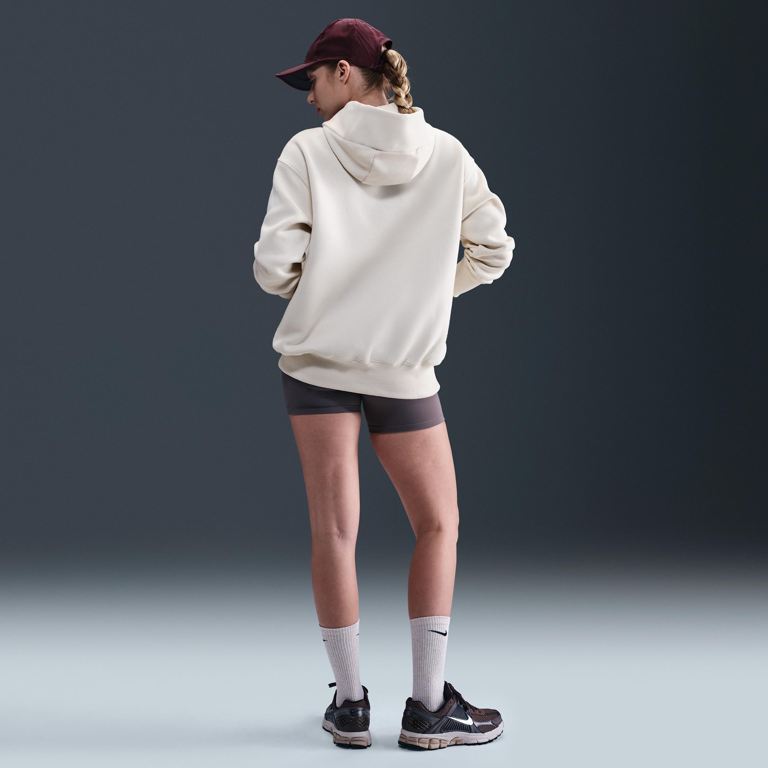 Womens Nike Sportswear Phoenix Fleece Oversized Pullover Hoodie | DQ5860-104 Product Image