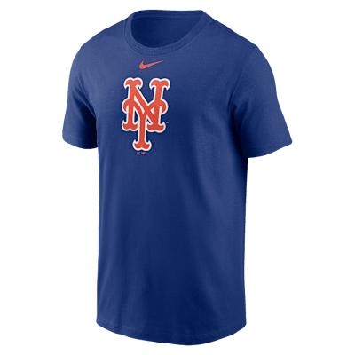 New York Mets Fuse Logo Nike Mens MLB T-Shirt | N1994EWNME-CJP Product Image
