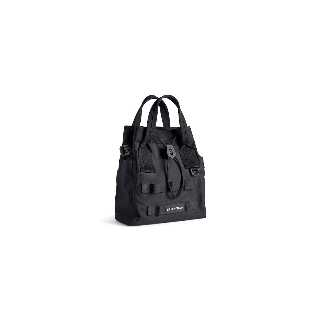 Men's Army Tote Bag Small in Black Product Image