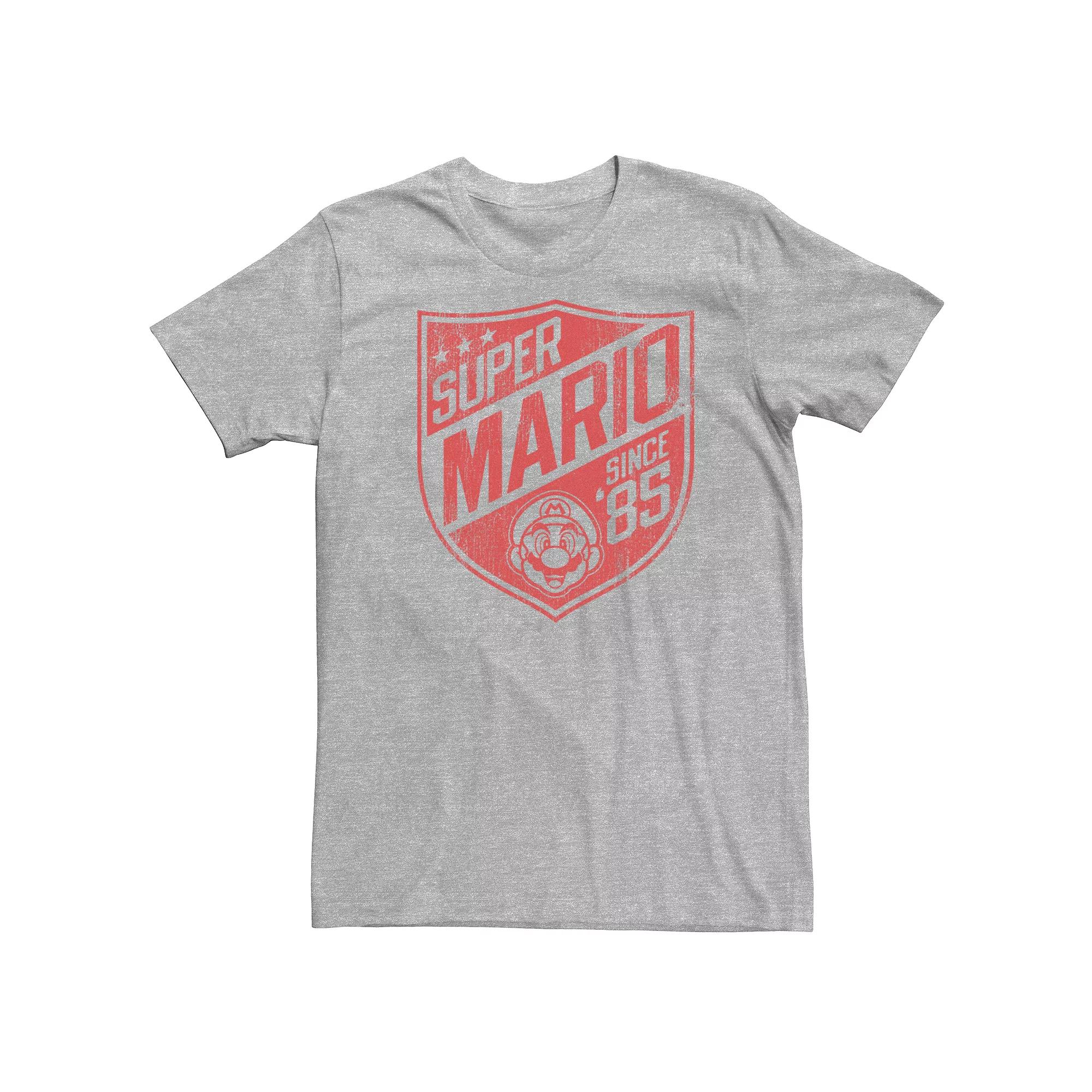 Men's Super Mario Bros 85 Badge Tee,  Product Image