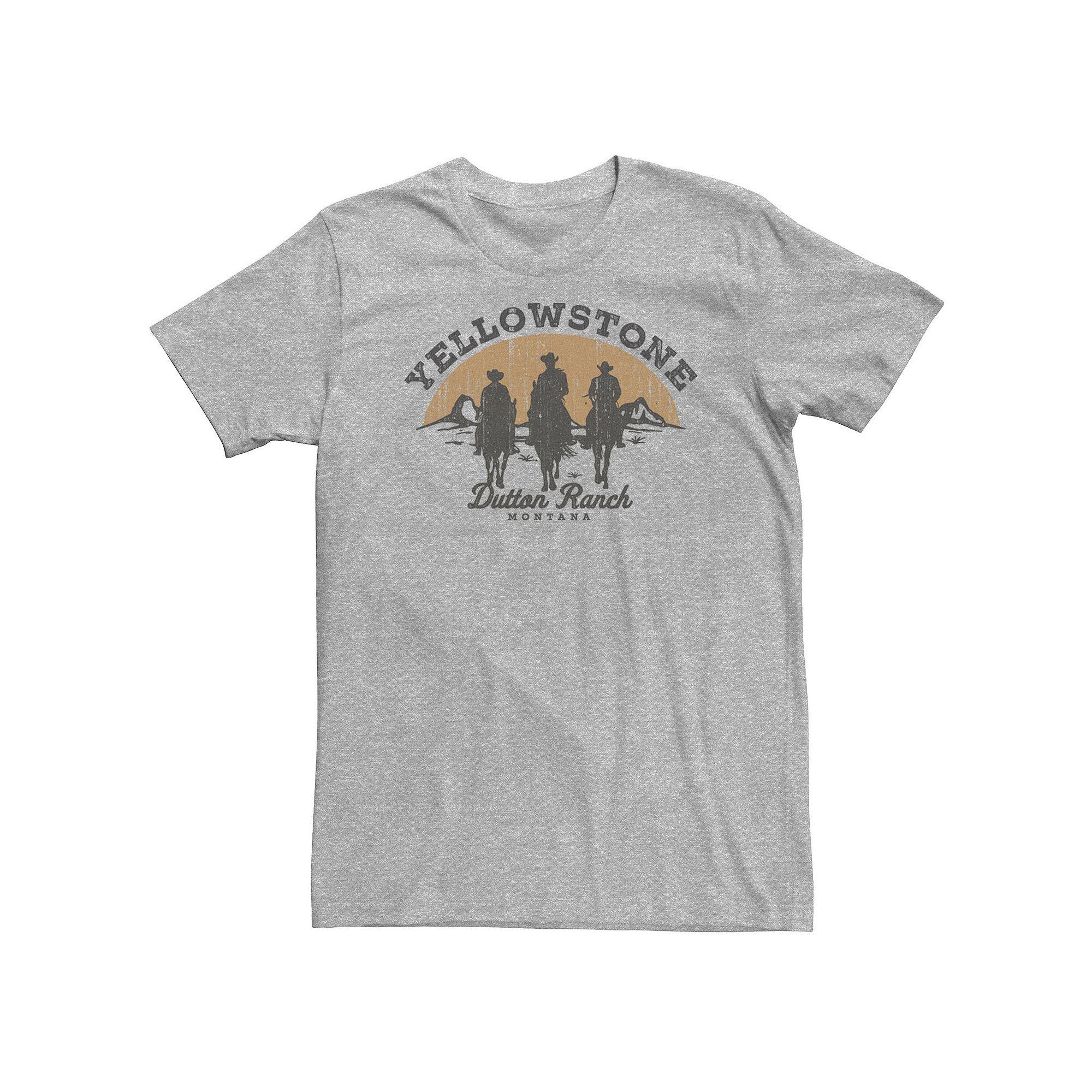 Big & Tall Yellowstone Dutton Ranch Montana Cowboys Tee, Men's,  Product Image