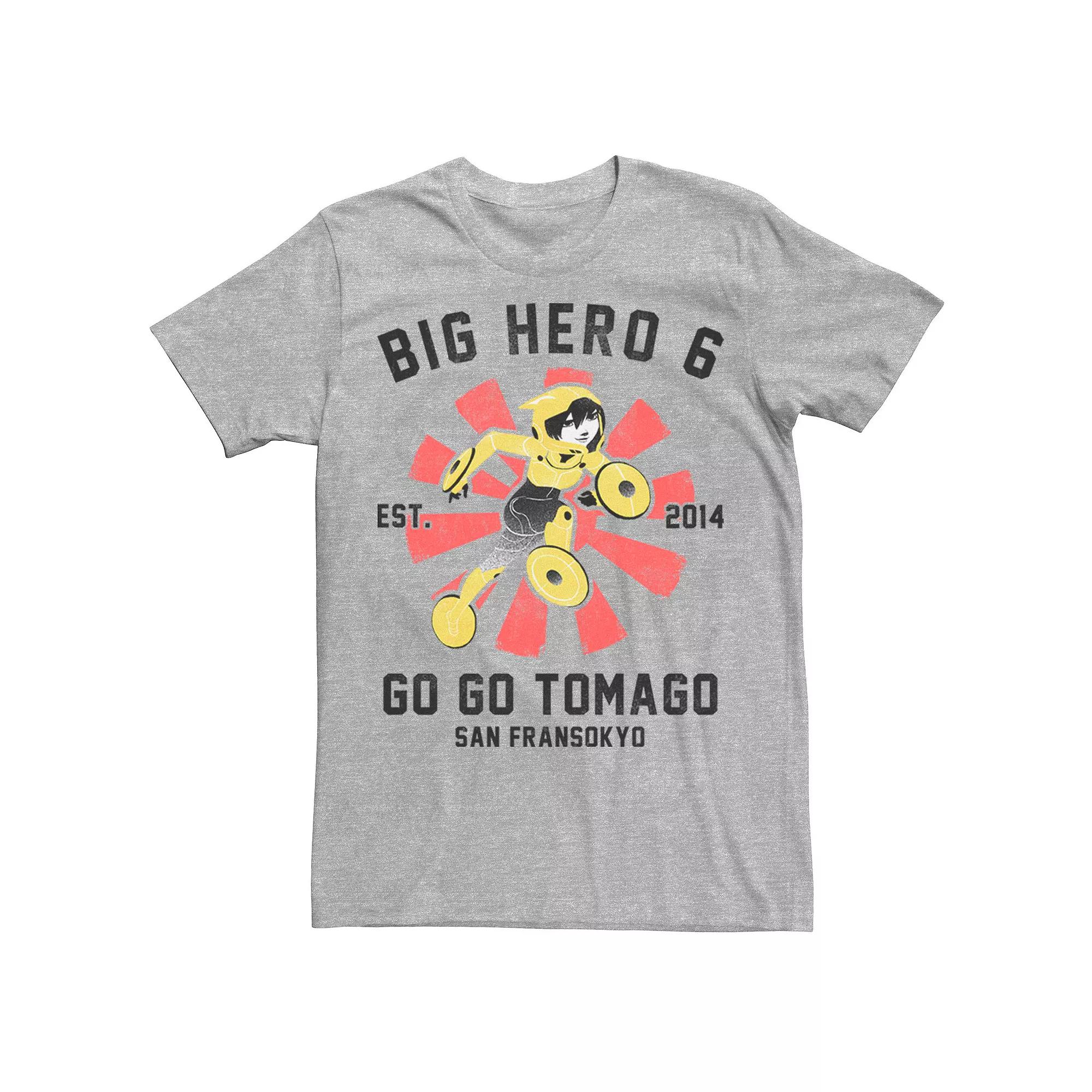 Disney's Big Hero 6 Go Go Tomago Poster Men's Tee,  Product Image