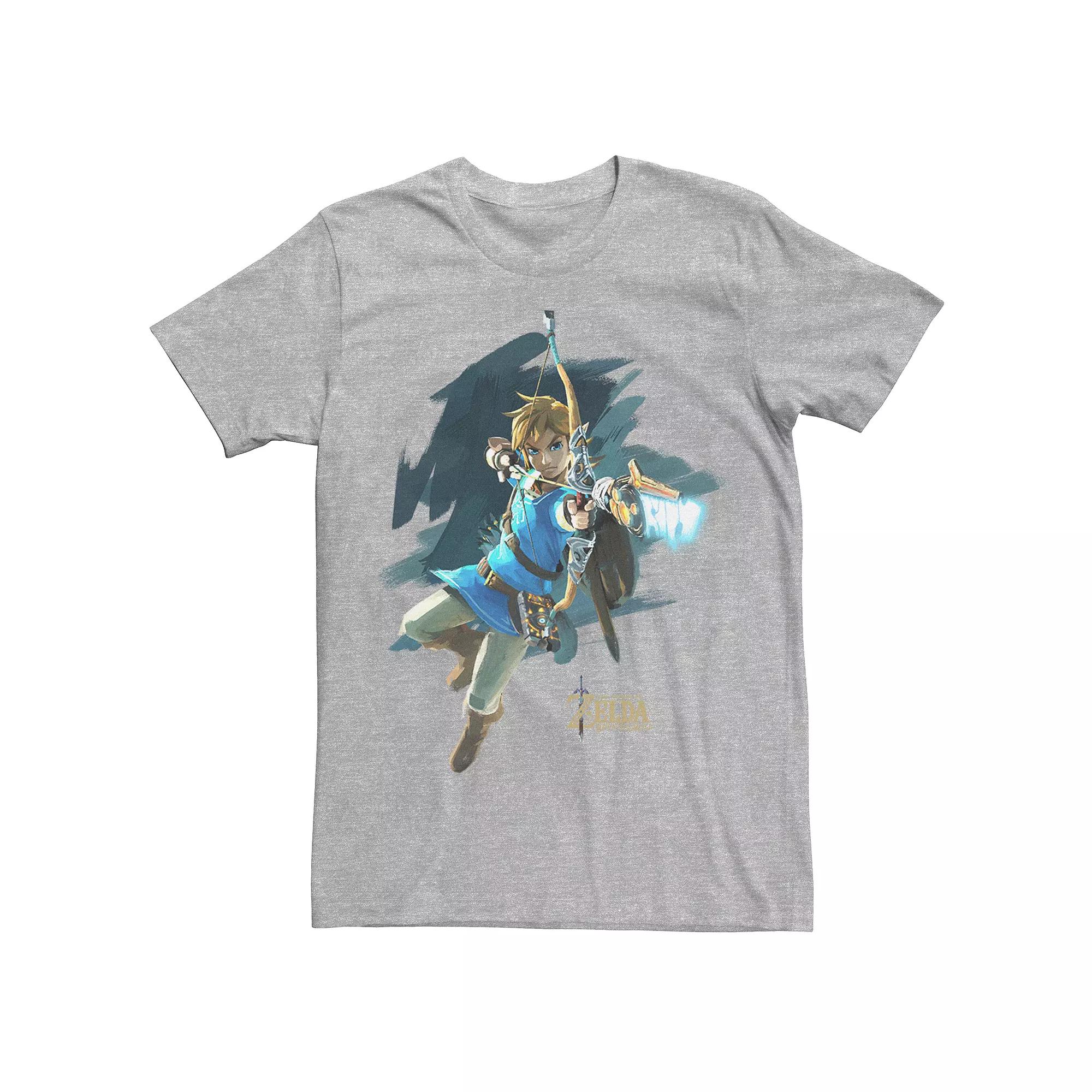 Men's The Legend Of Zelda Generic Jump Shot Tee,  Product Image