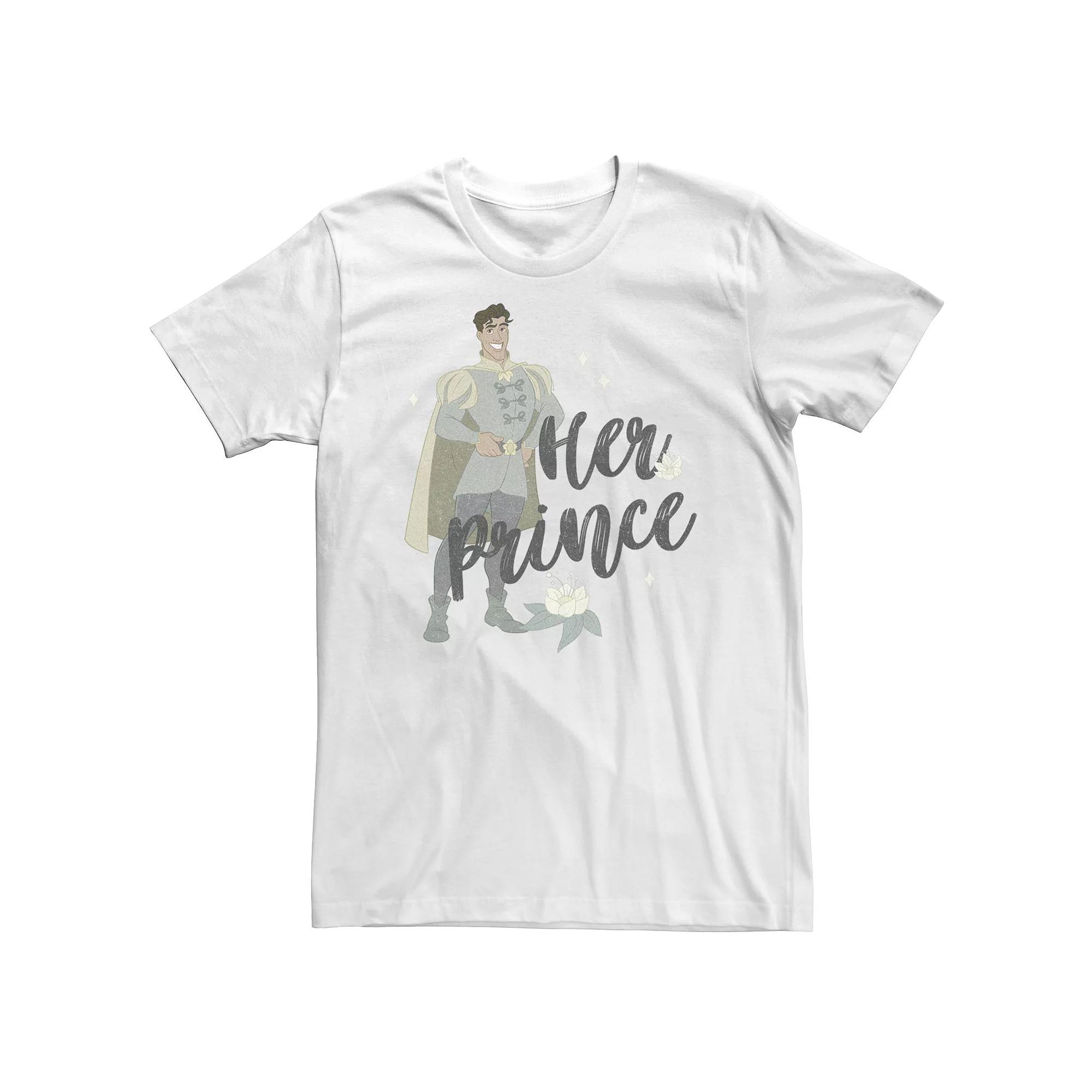 Big & Tall Disney Princess & The Frog Prince Naveen Her Prince Tee, Men's,  Product Image