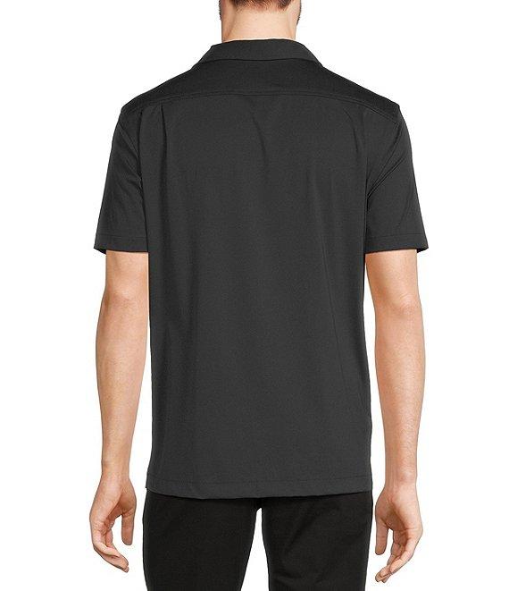 Murano Slim Fit Performance Stretch Short Sleeve Woven Camp Shirt Product Image