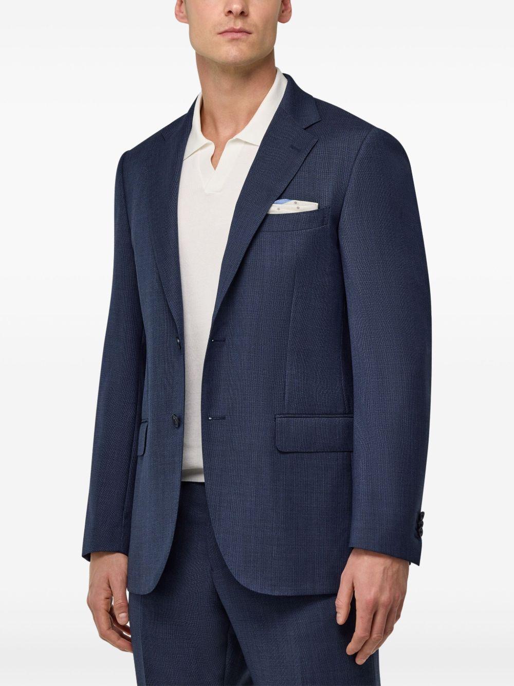 patterned wool suit Product Image