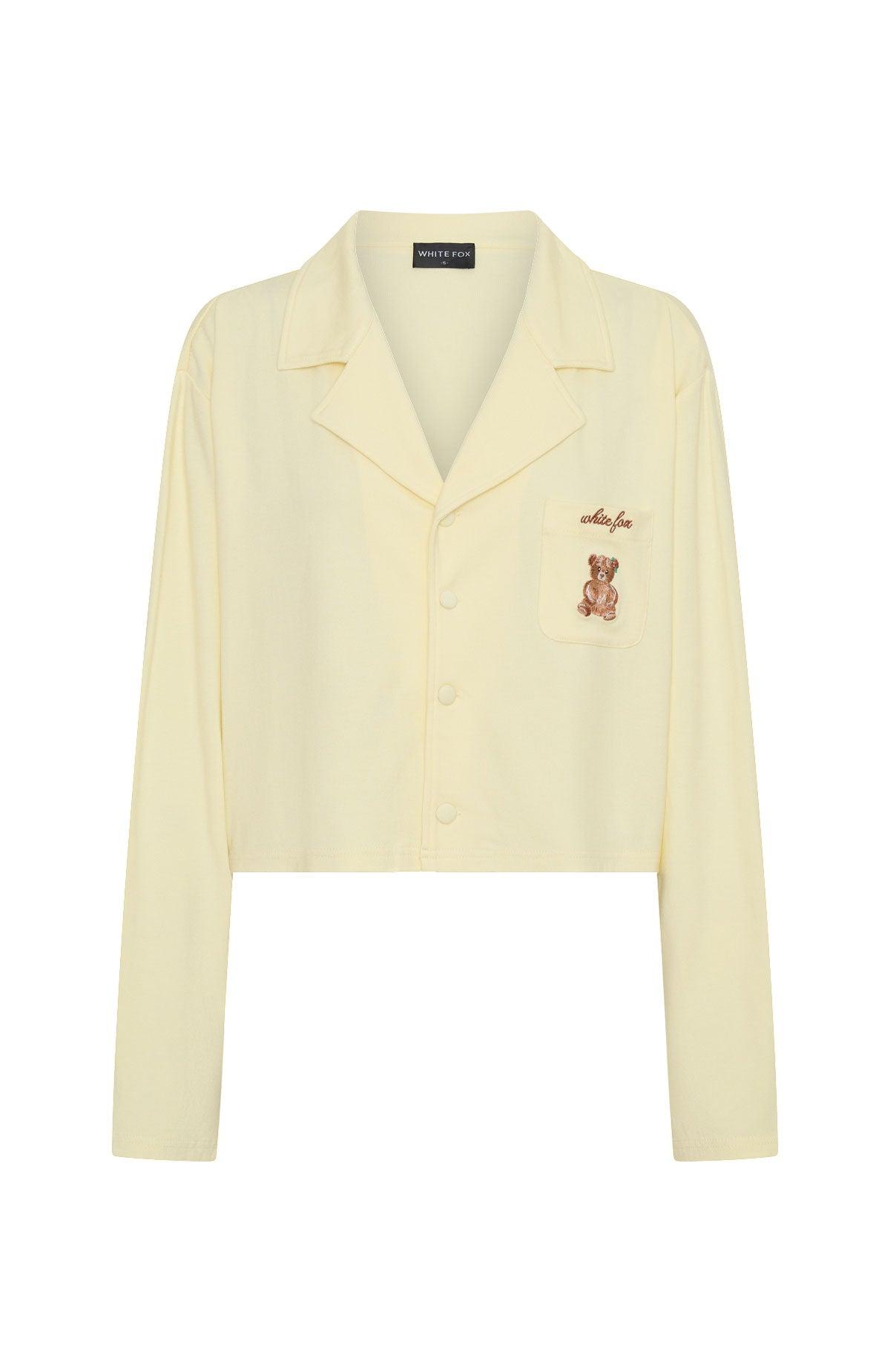 Bedtime Bliss Pyjama Set Lemon Product Image