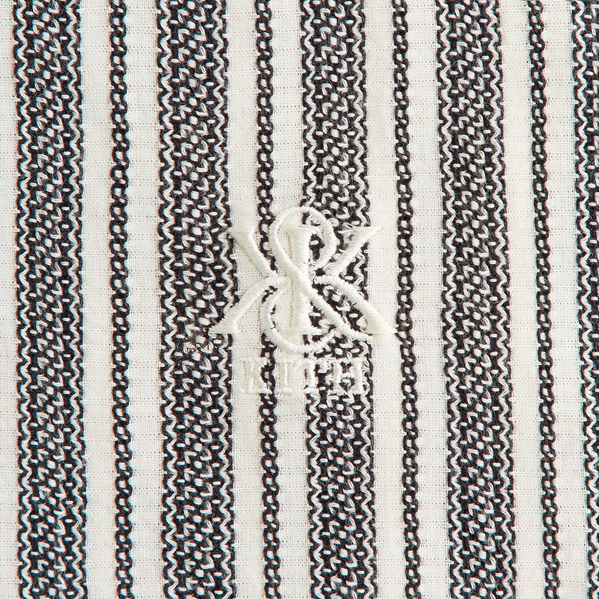 Kith Women Ora II Dobby Stripe Shirt - Black Female Product Image