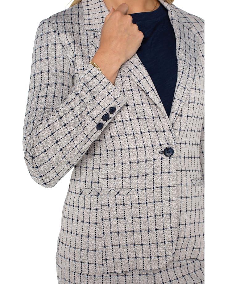 Fitted Blazer Super Stretch Ponte Product Image