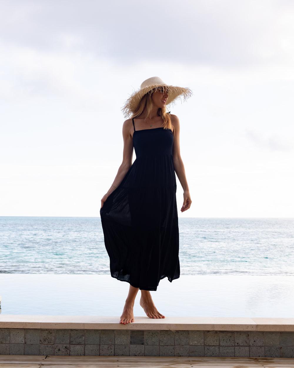 The Jetset - Black Resort Dress Product Image