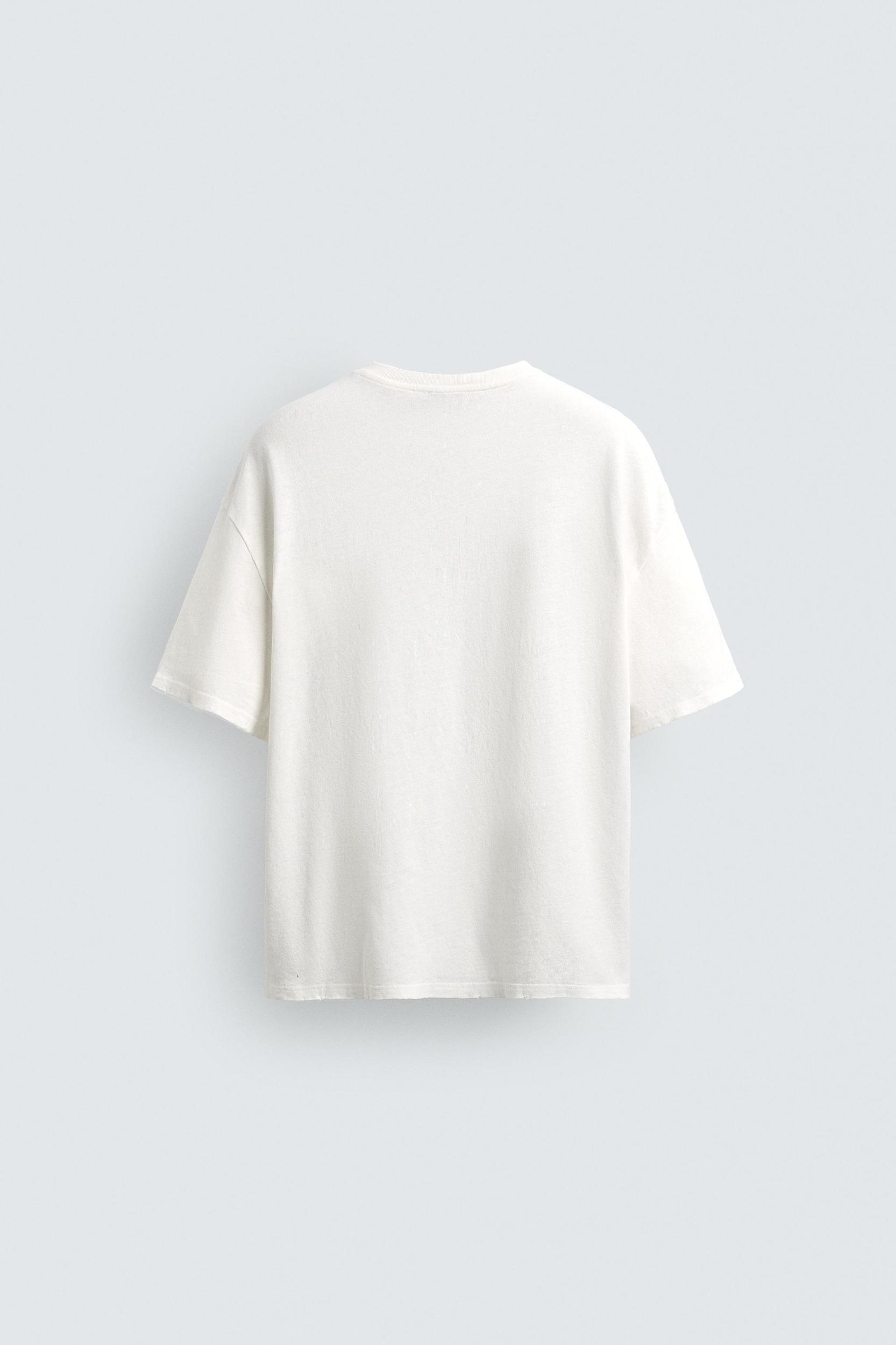 COTTON - HEMP V-NECK T-SHIRT Product Image