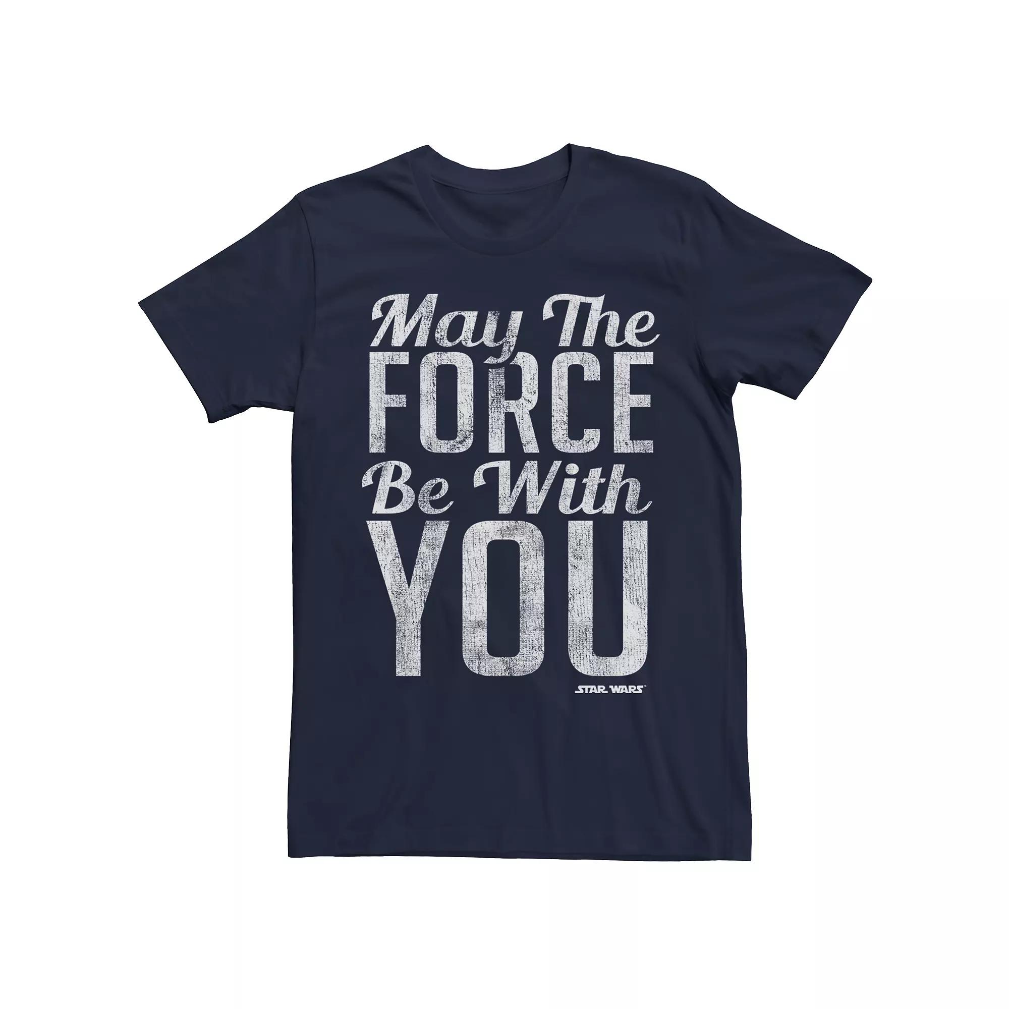 Men's Star Wars The Mandalorian Baby Yoda "Don't Push My Buttons" Graphic Tee, Size: Small, Blue Product Image