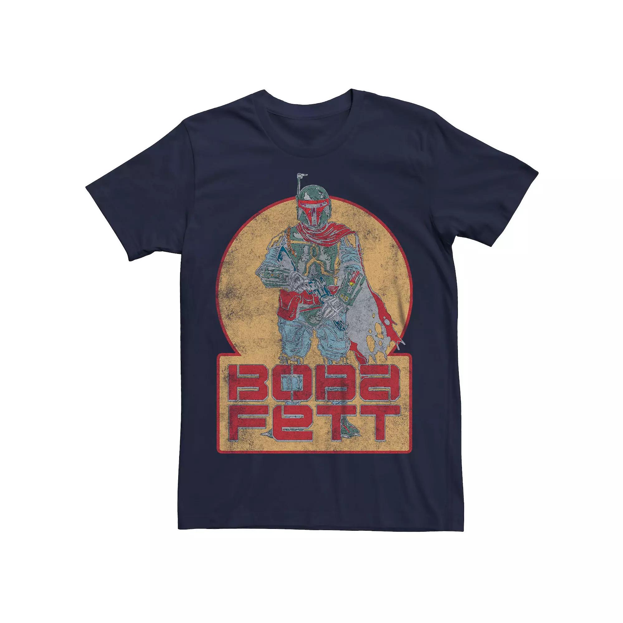 Men's Star Wars Boba Fett Vintage Graphic Tee,  Product Image