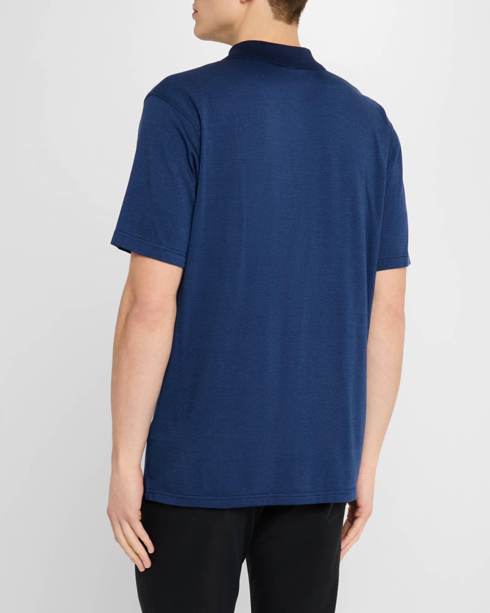 Men's Barnes Birdseye Knit Polo Shirt Product Image