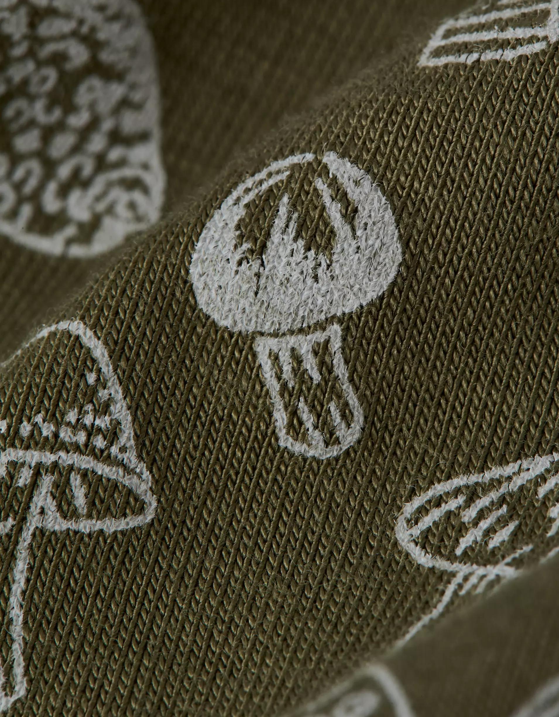 AEO Men's Mushrooms Slim Knit Ultra Soft Boxer Short Product Image