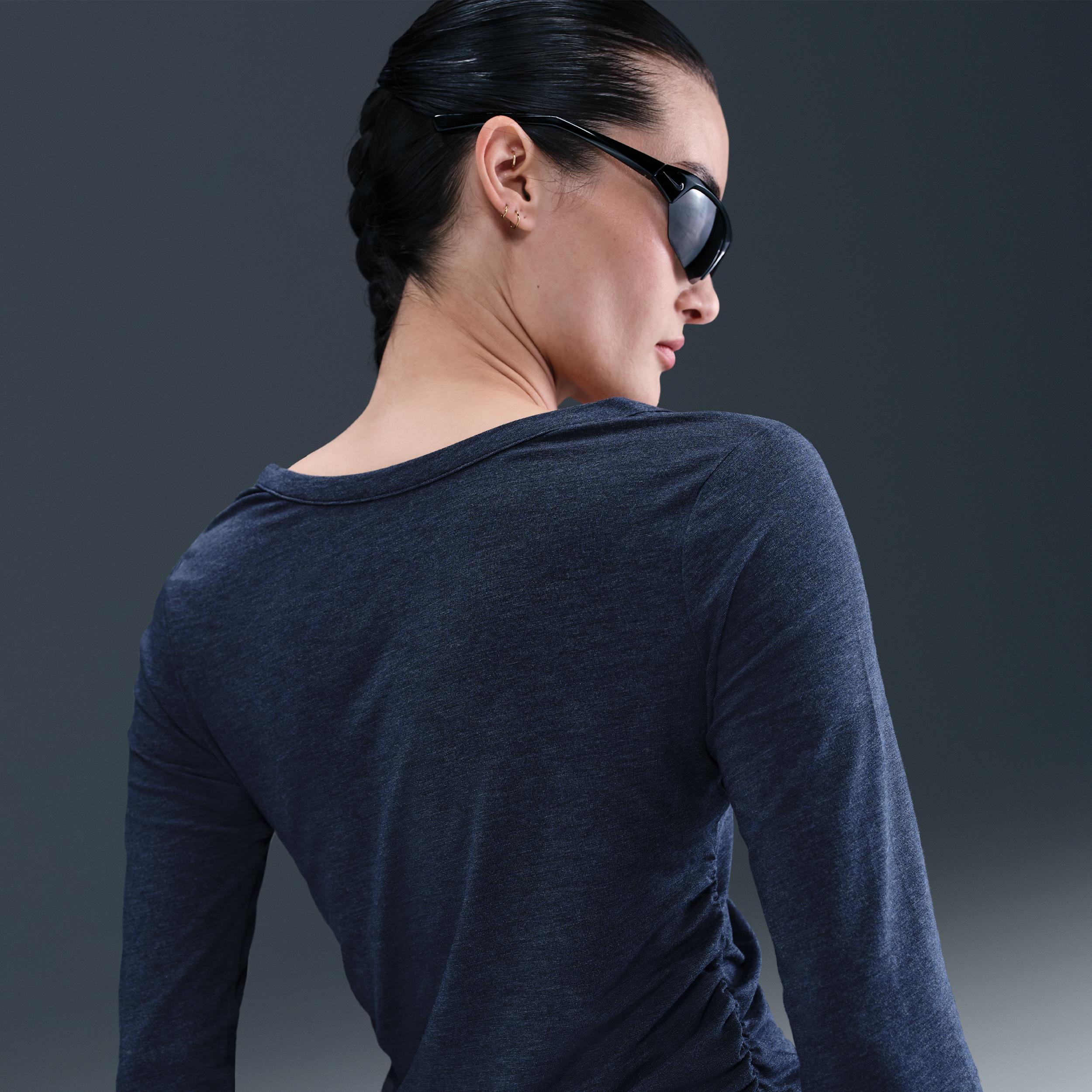Womens Nike Sportswear Chill Knit Long-Sleeve Top | HV2399-410 Product Image