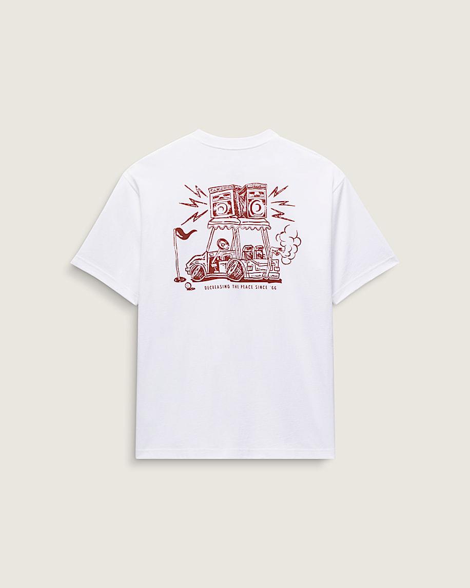 Boom Cart T-Shirt in White| Vans US Product Image