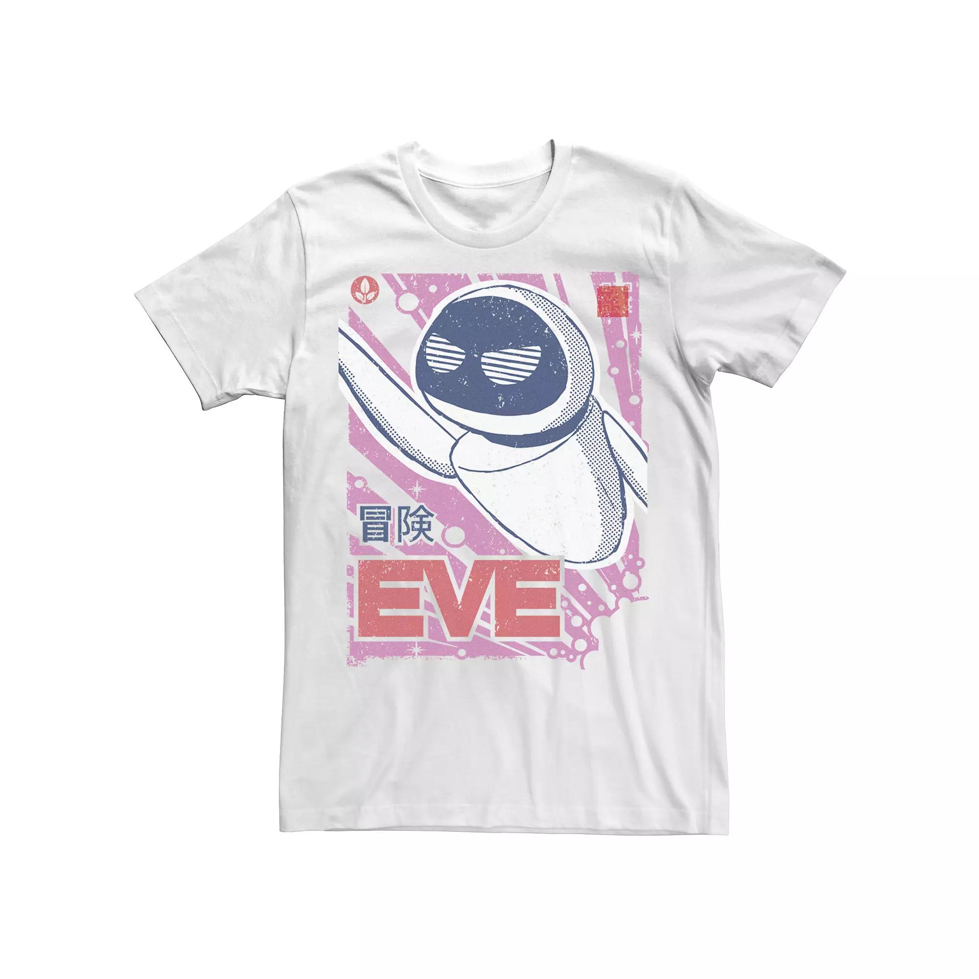 Disney / Pixar's WALL-E Eve Men's Kanji Poster Tee,  Product Image