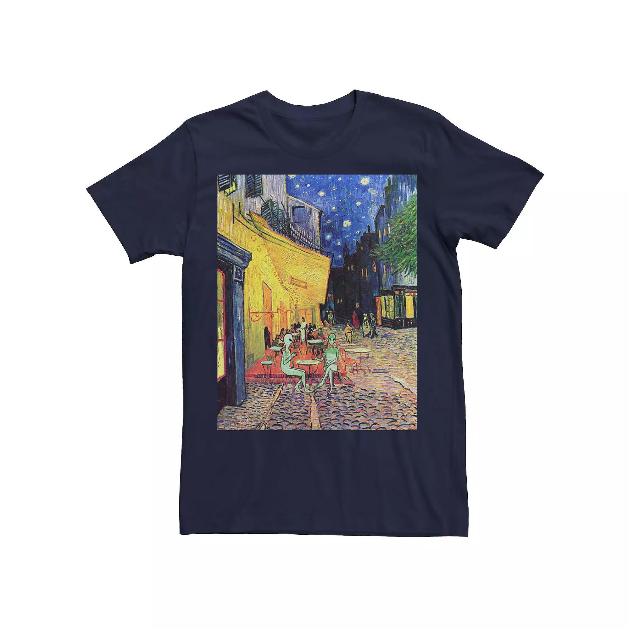 Men's Fifth Sun Alien Paris Memes Tee,  Product Image