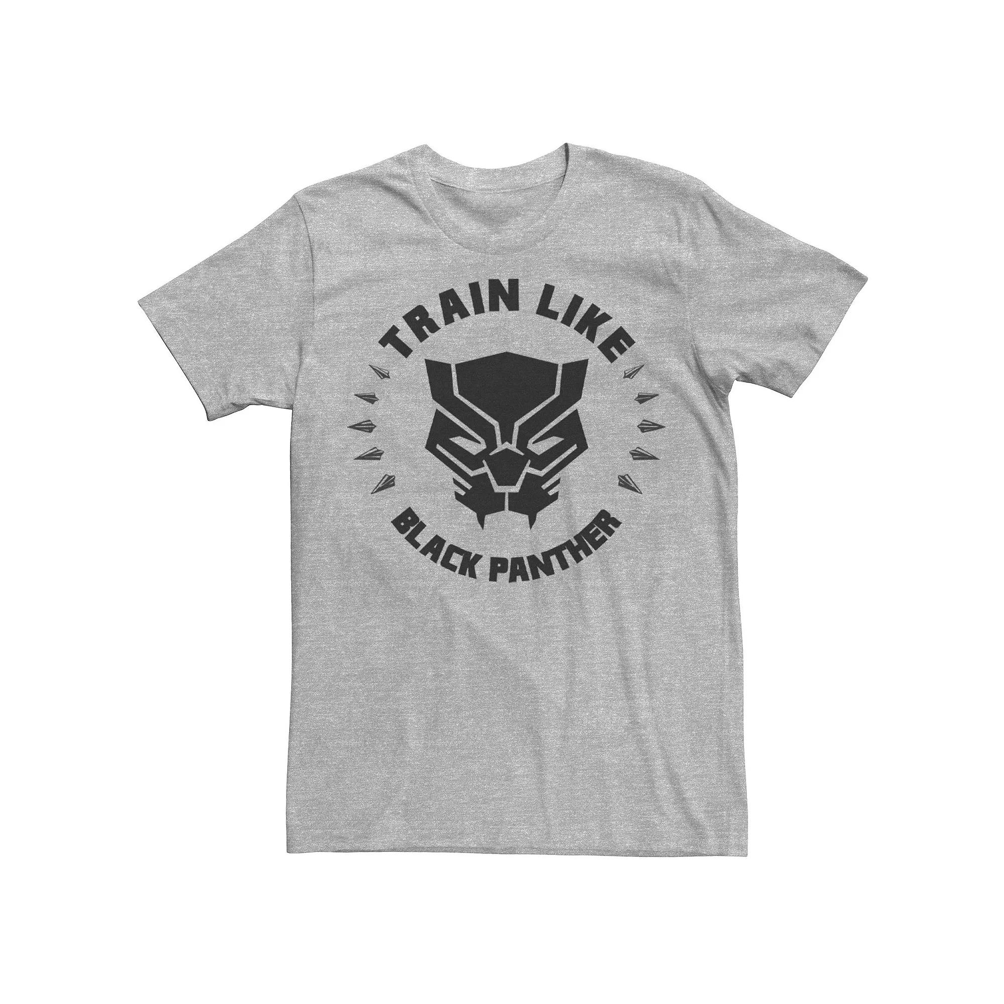 Men's Marvel Train Like Black Panther Emblem Graphic Tee,  Product Image