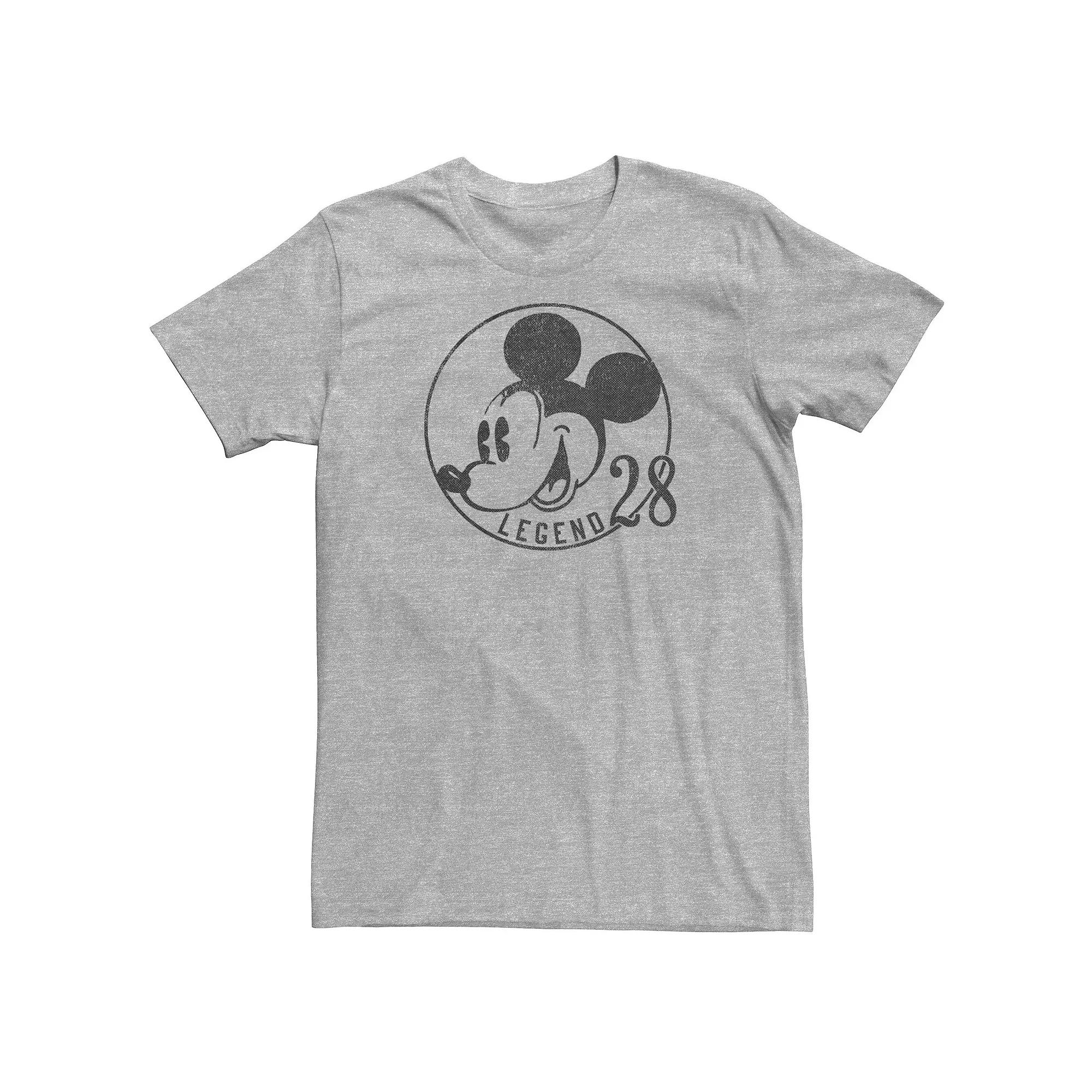 Big & Tall Disney Mickey & Friends Mickey Mouse Legend 28 Tee, Men's,  Product Image