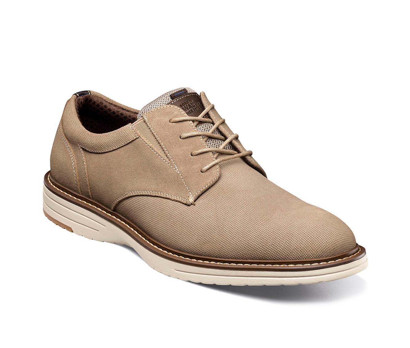 Men's Nunn Bush Griff Suede Plain Toe Oxford Oxfords Product Image