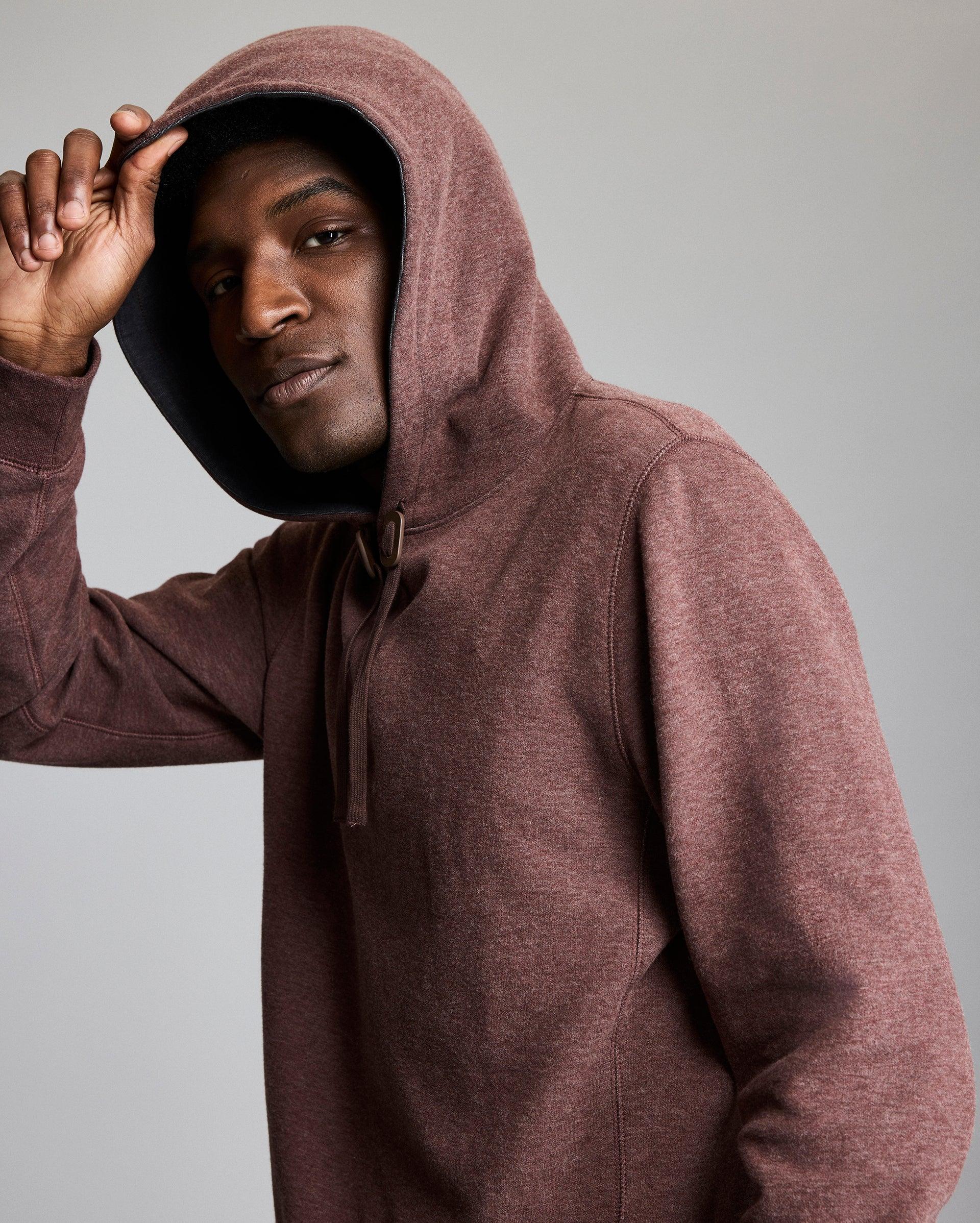 Rib Hoodie Pullover -  Product Image