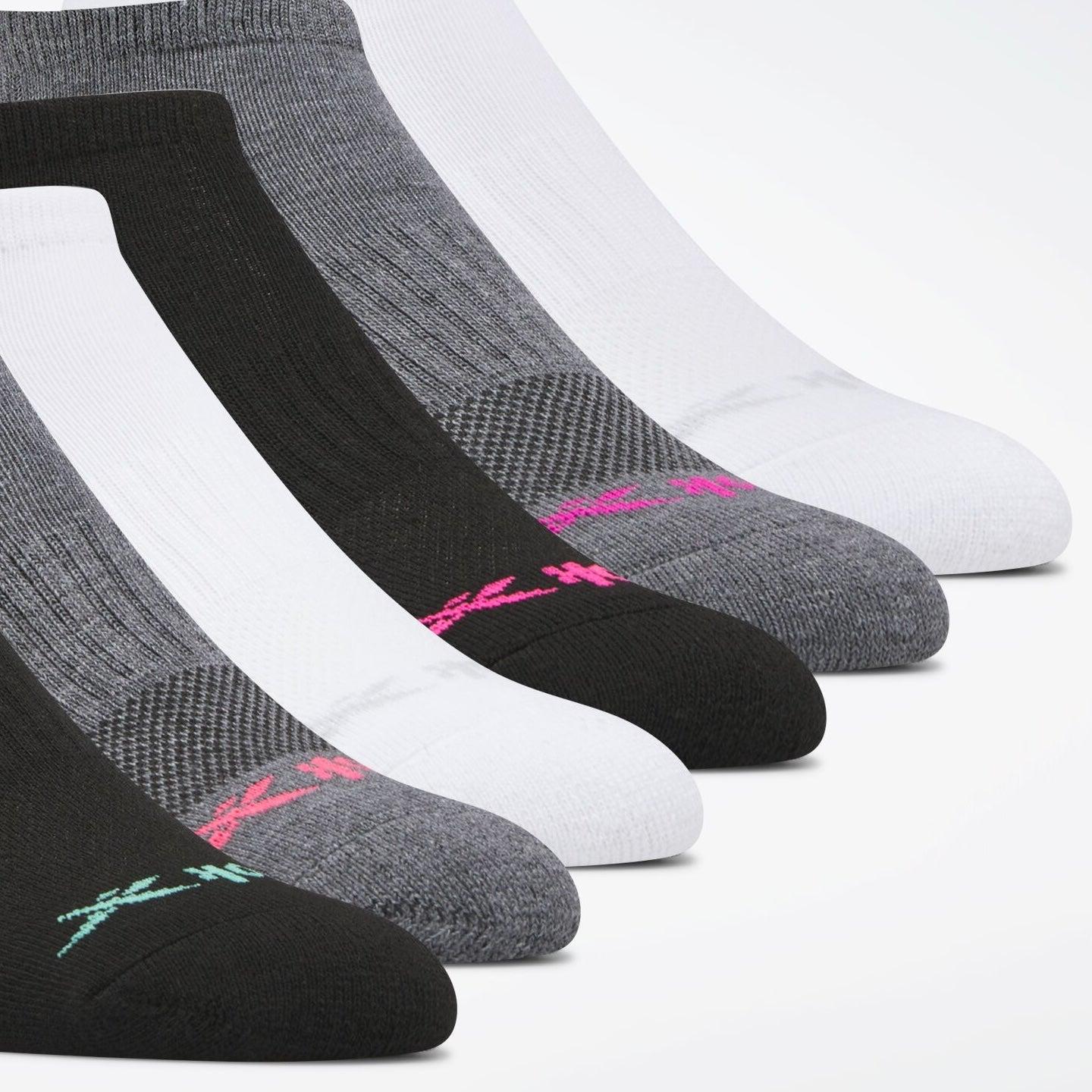 Women's Reebok Basic Low-Cut Socks 6 Pairs Female Product Image