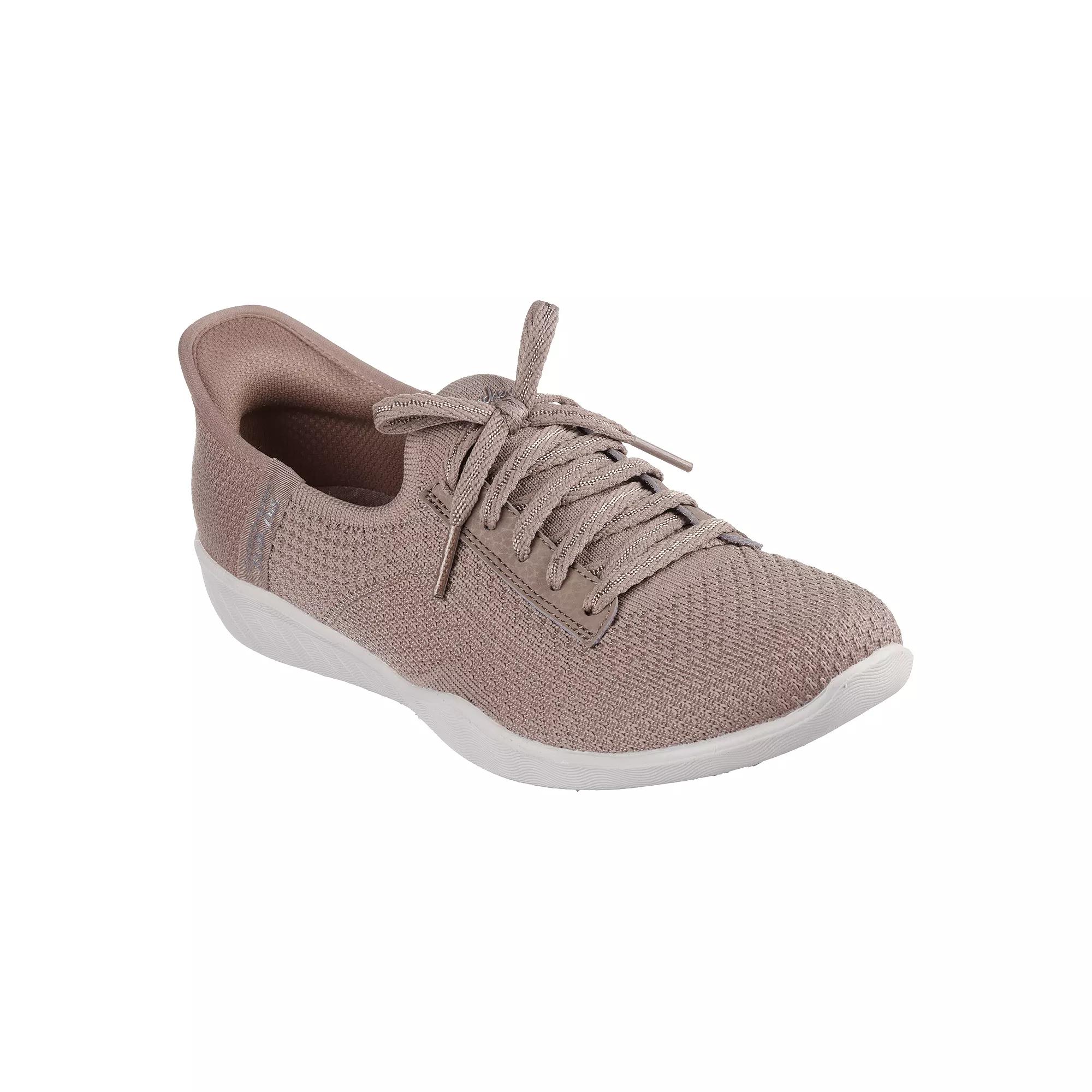 Skechers Hands Free Slip-ins Newbury St Our Time Womens Shoes Brown Product Image