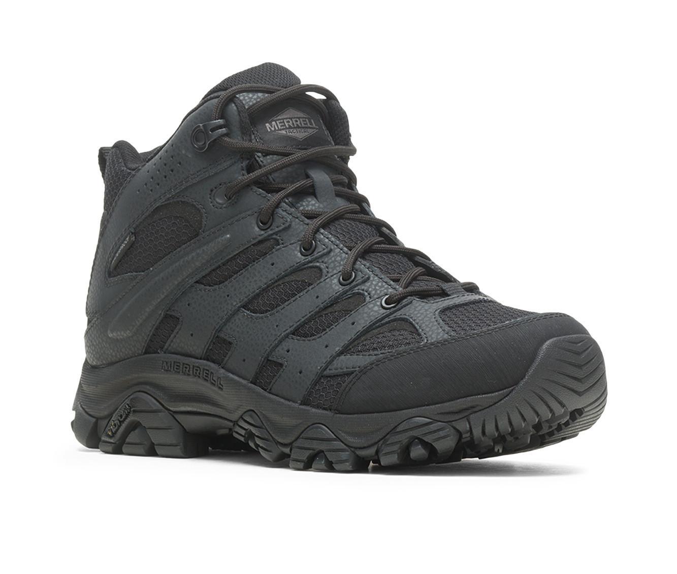 Men's Merrell Work Moab Mid Tactical WP Work Boots Product Image