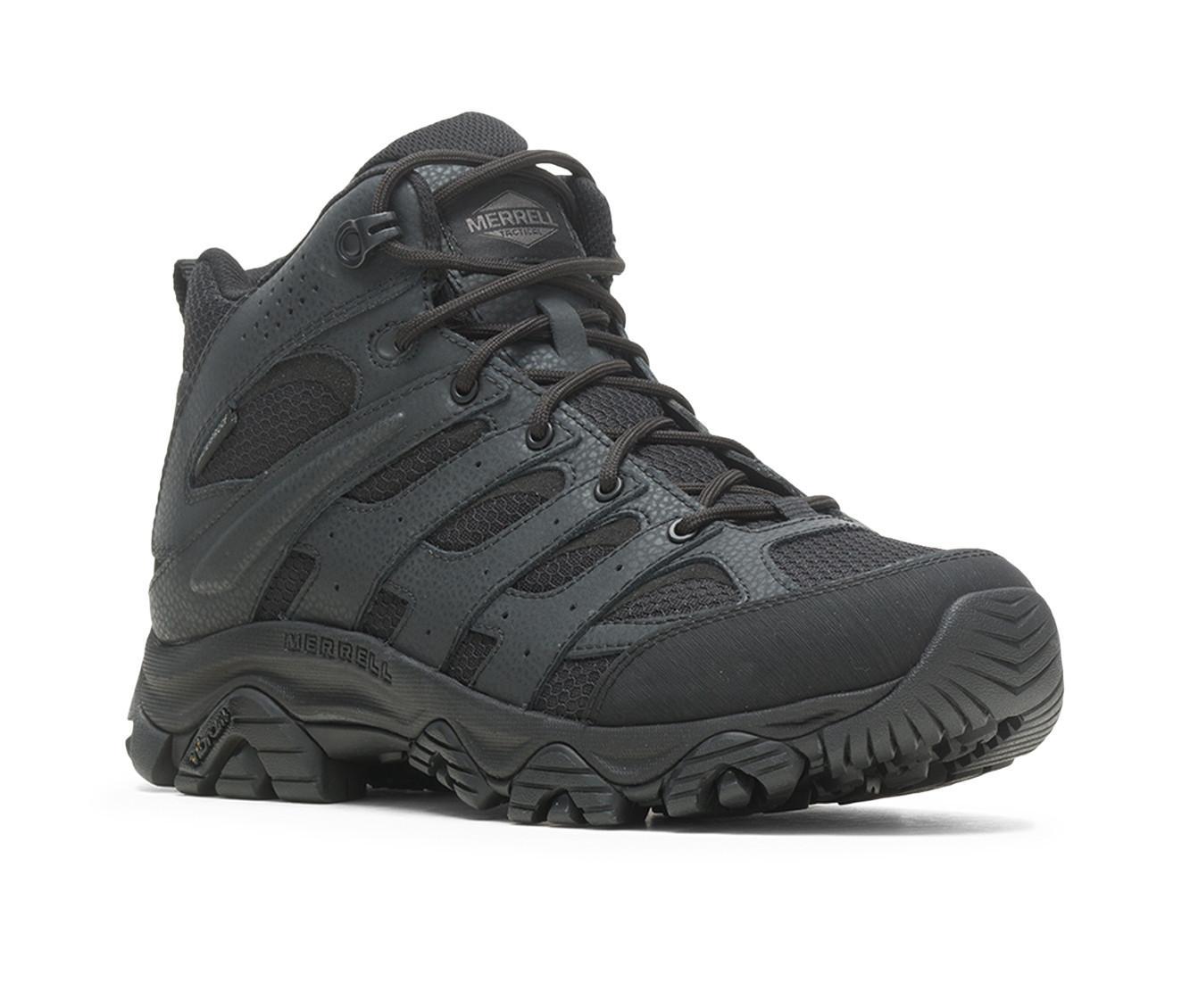 Men's Merrell Work Moab Mid Tactical WP Work Boots Product Image