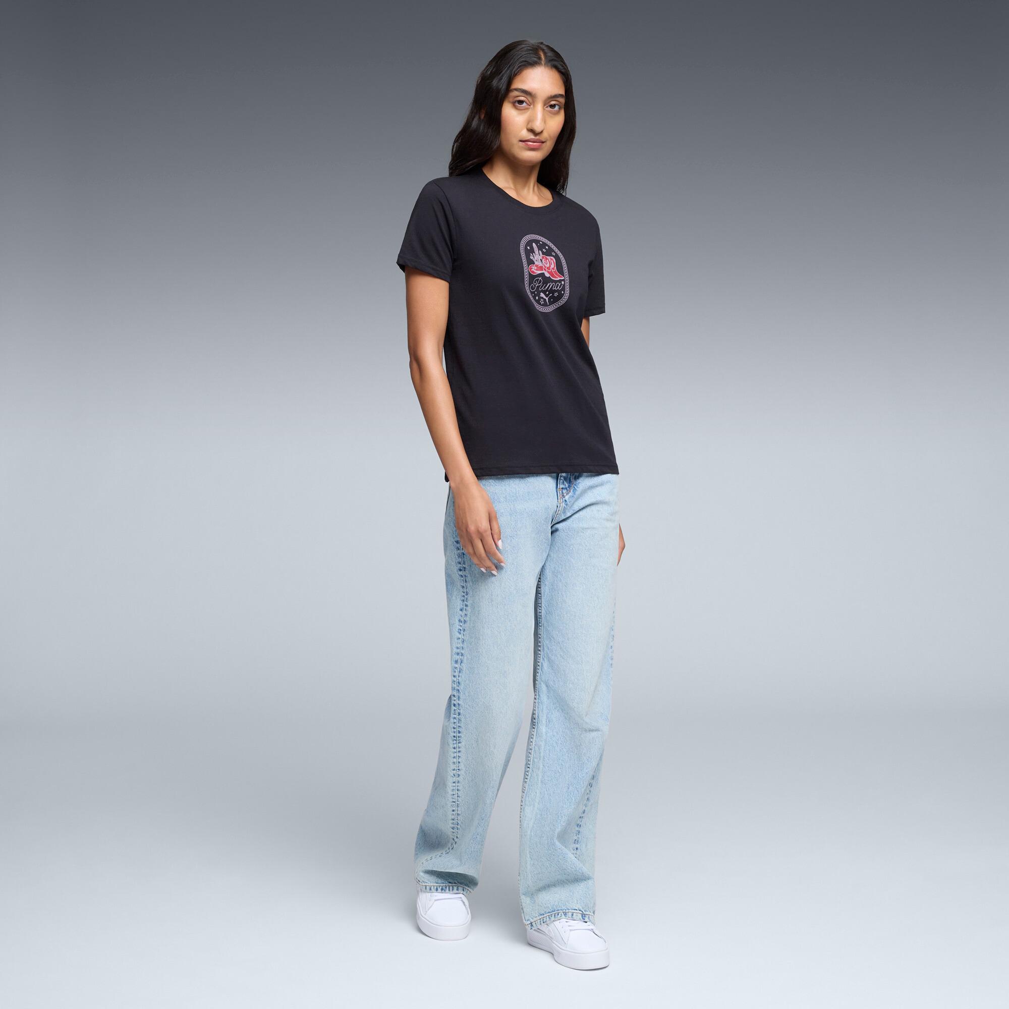 PUMA Graphic Western T-Shirt Women Product Image