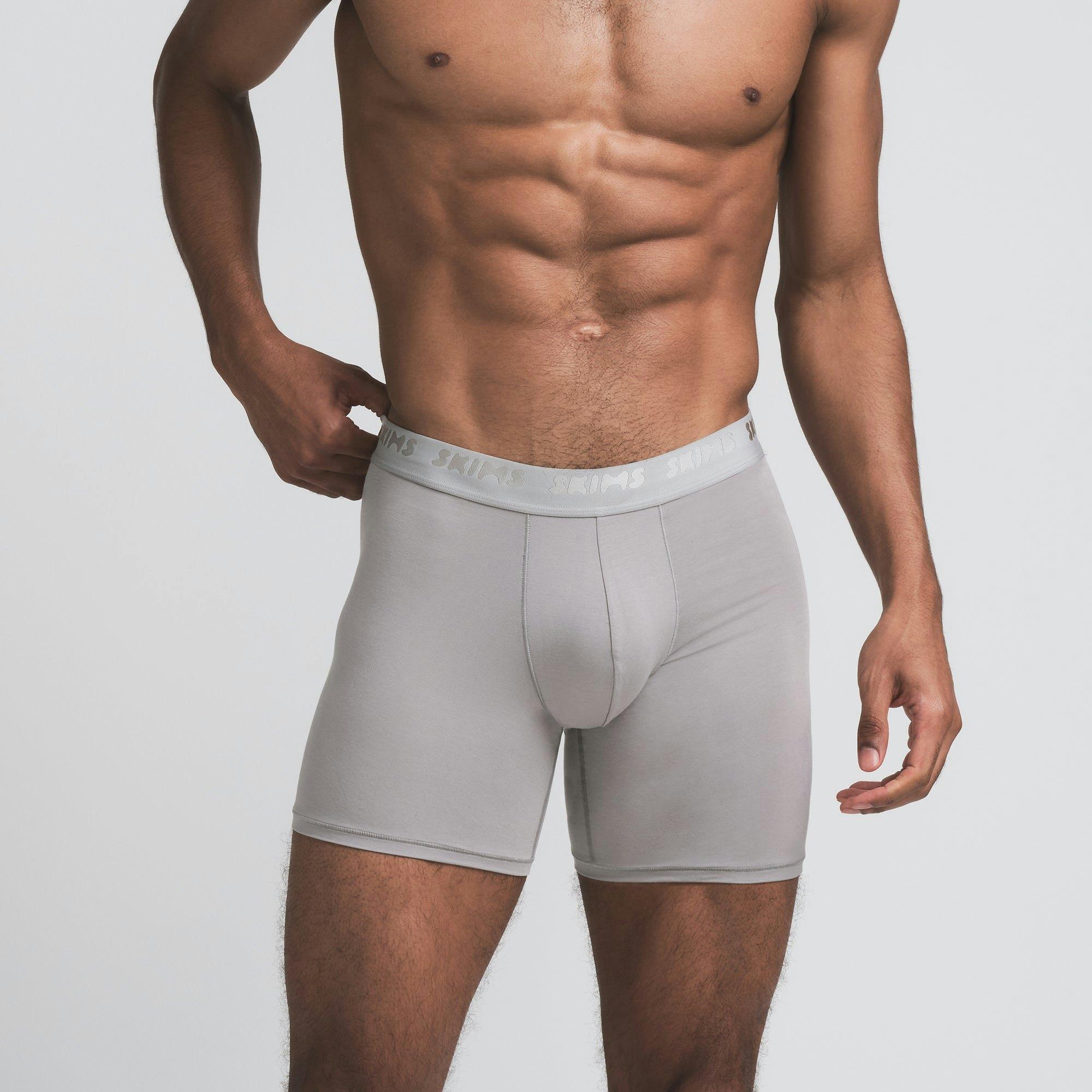 SKIMS STRETCH MENS 5" BOXER BRIEF 3-PACK | INDIGO MULTI Product Image