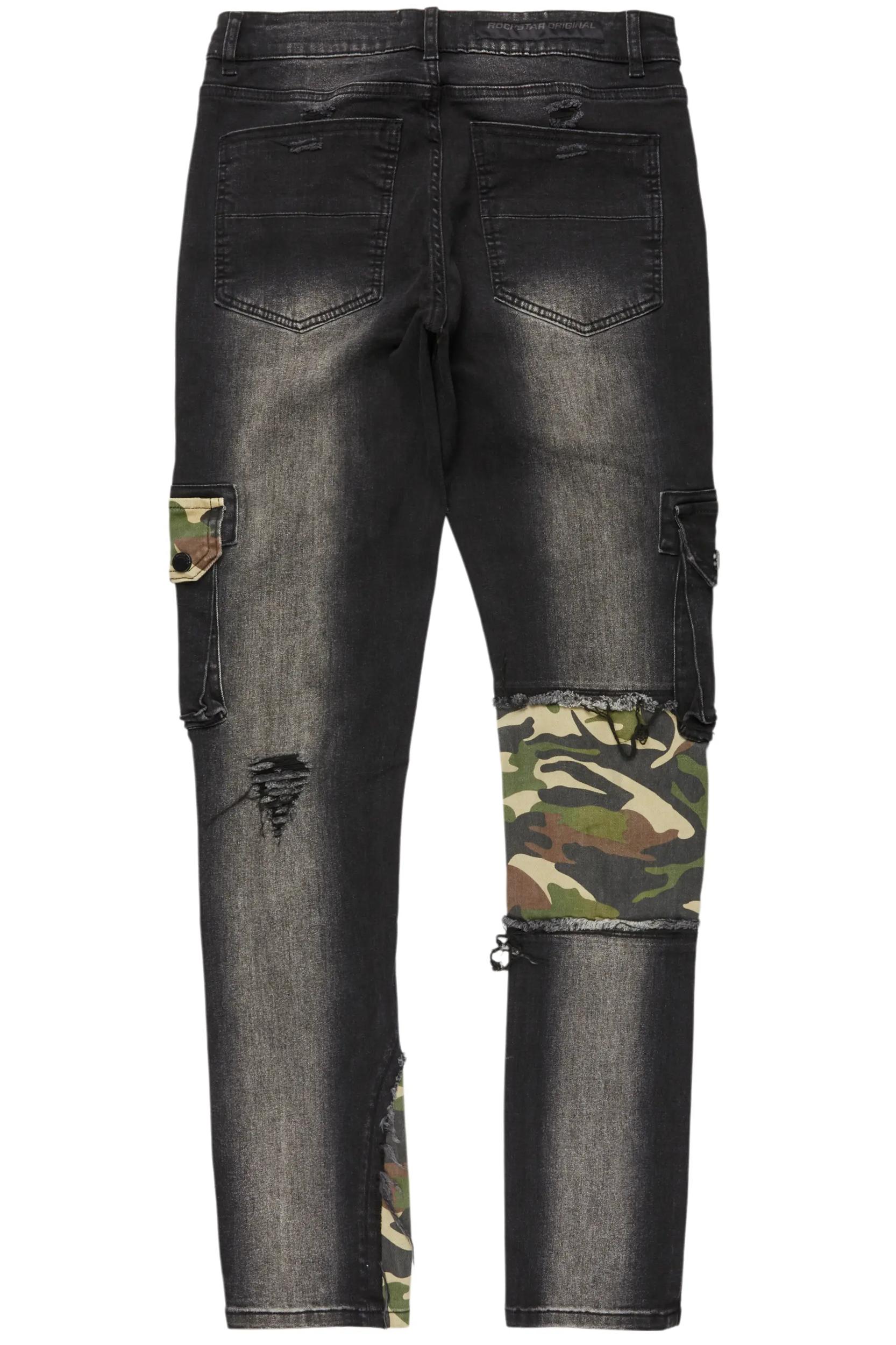 Zeta Grey Slim Fit Jean Male Product Image