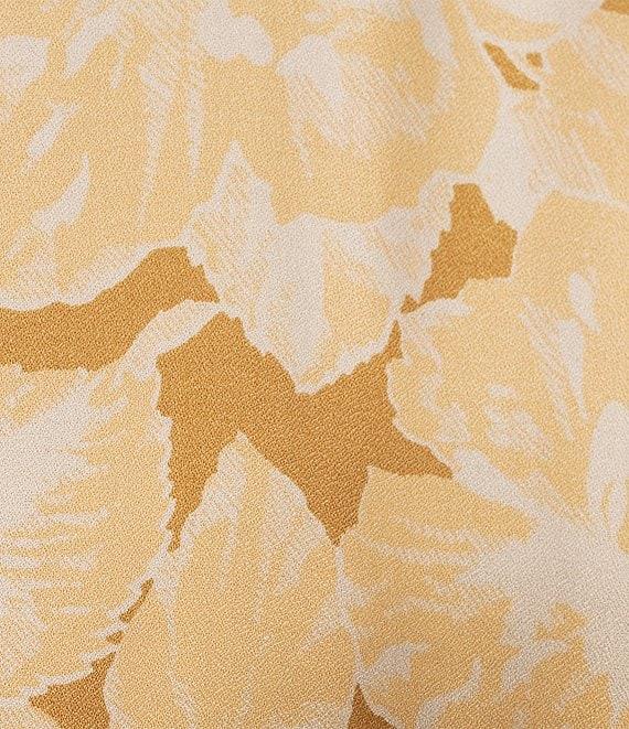 Hurley Shoreline Sleeveless Printed Slip Dress Product Image