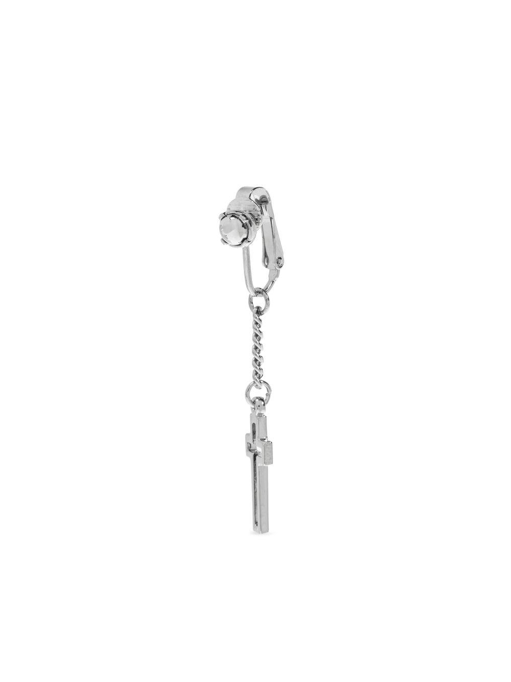 cross-charm earring Product Image