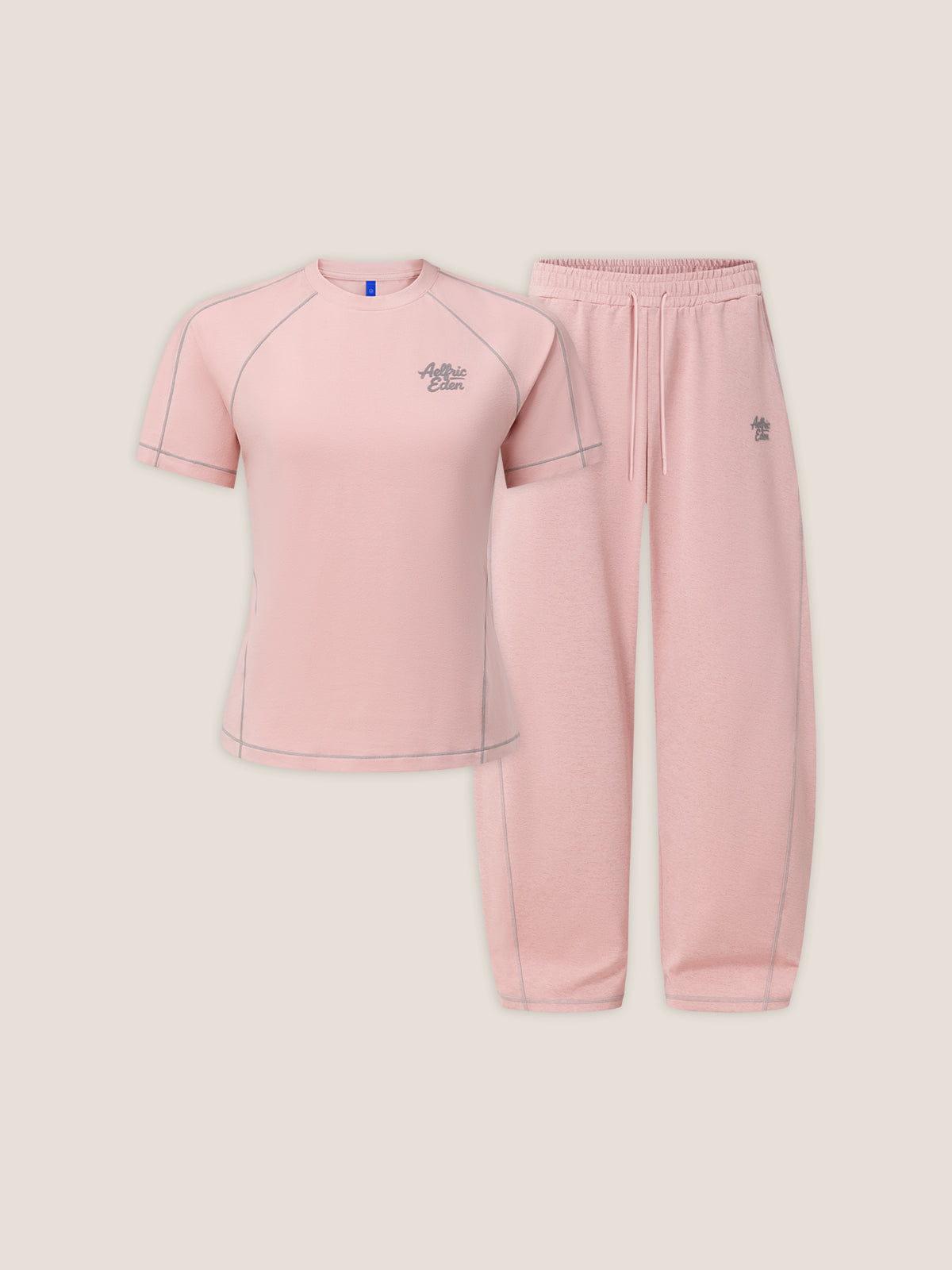 Cloud Slim Sweat Set Female Product Image