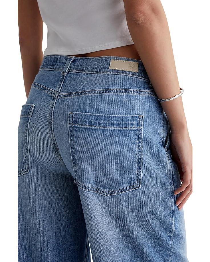 Stella Mid-Rise Wide Leg Palazzo Jeans in Nautical Mile Product Image