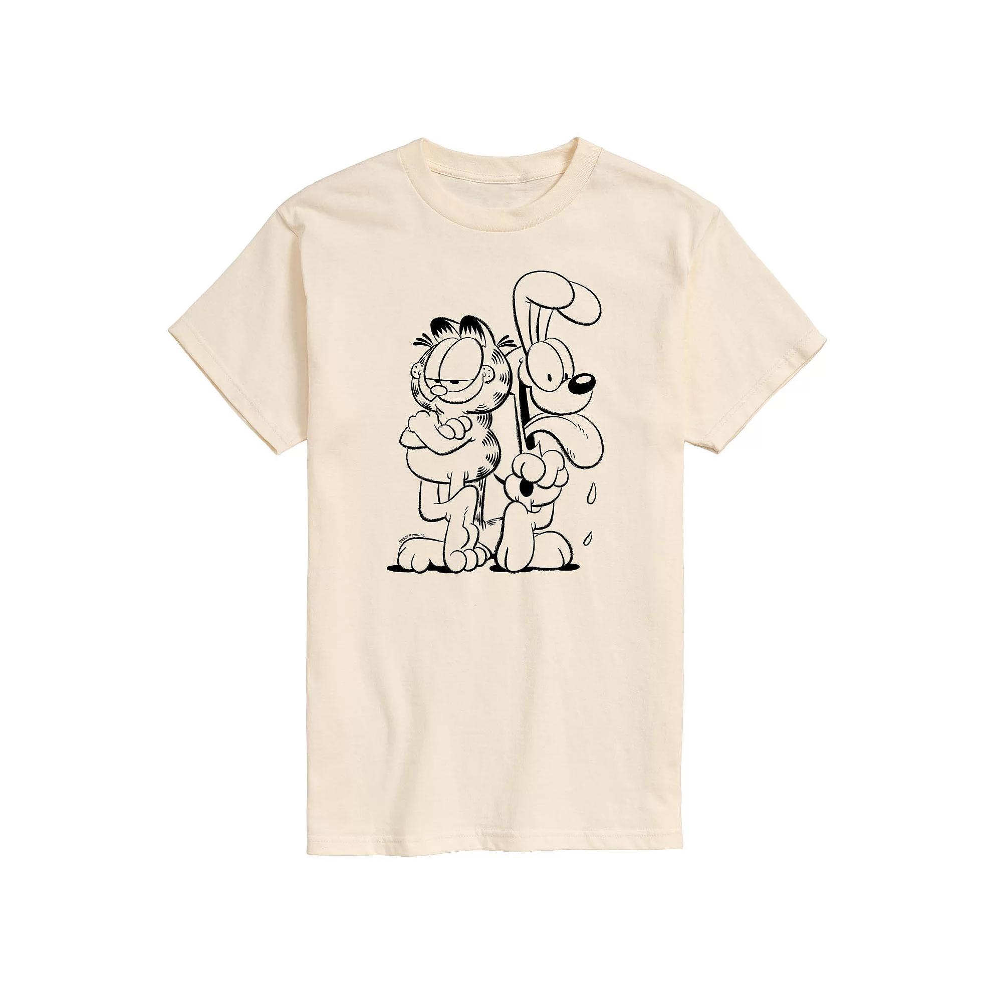 Men's Garfield And Odie Graphic Tee,  Product Image