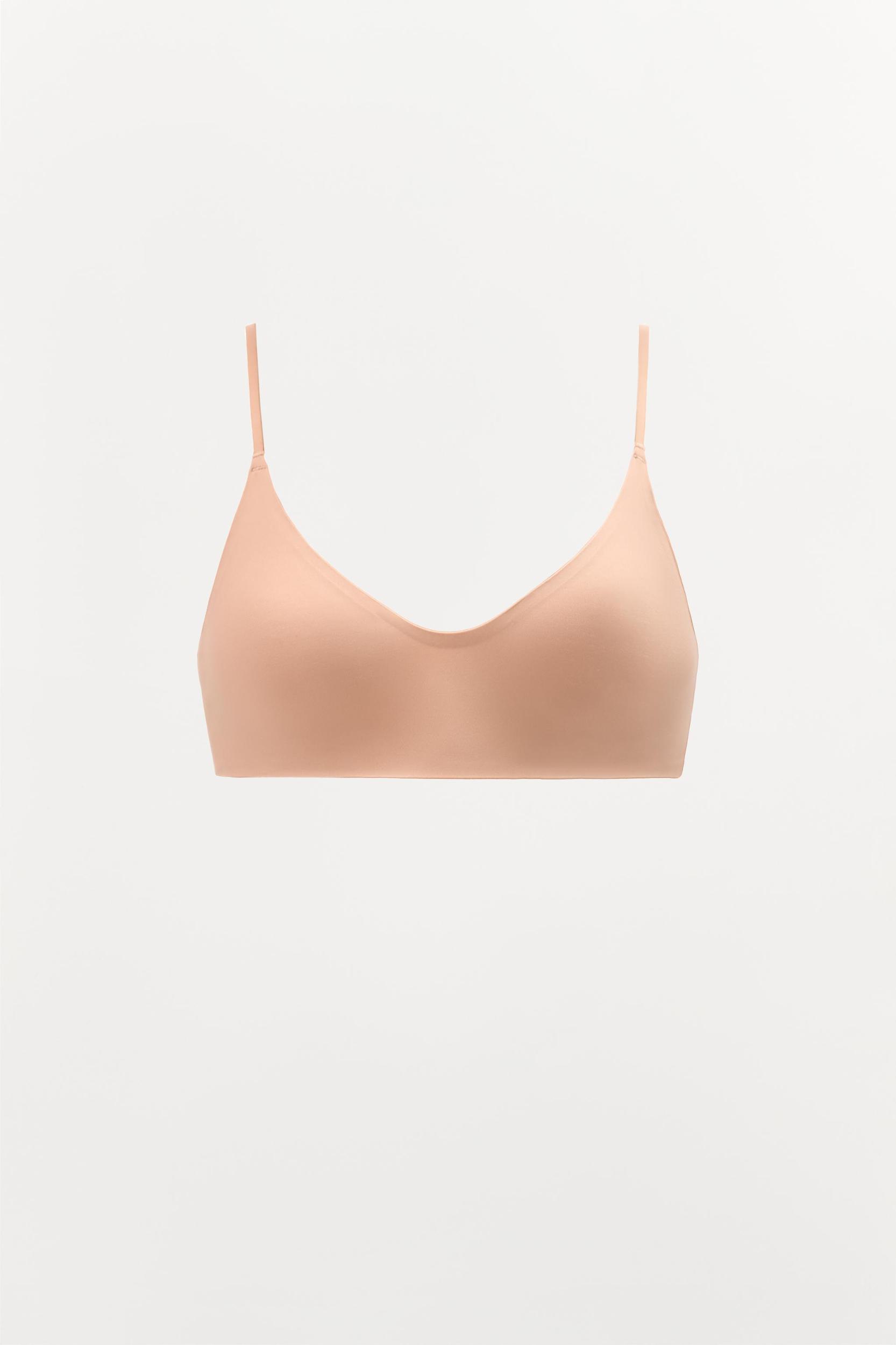 STRAPPY BRALETTE WITH POLYAMIDE Product Image