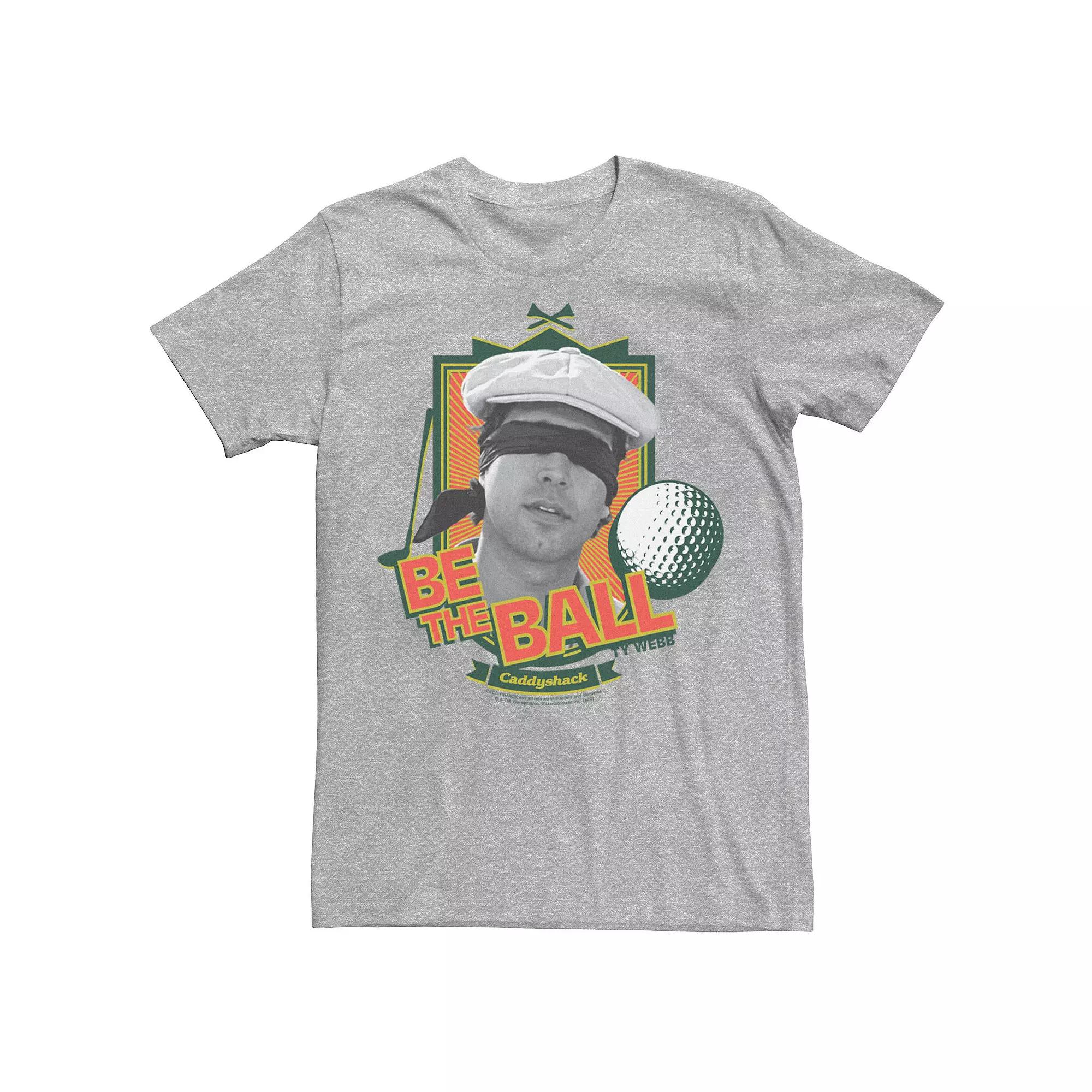 Men's Caddyshack Ty Webb "Be The Ball" Tee,  Product Image