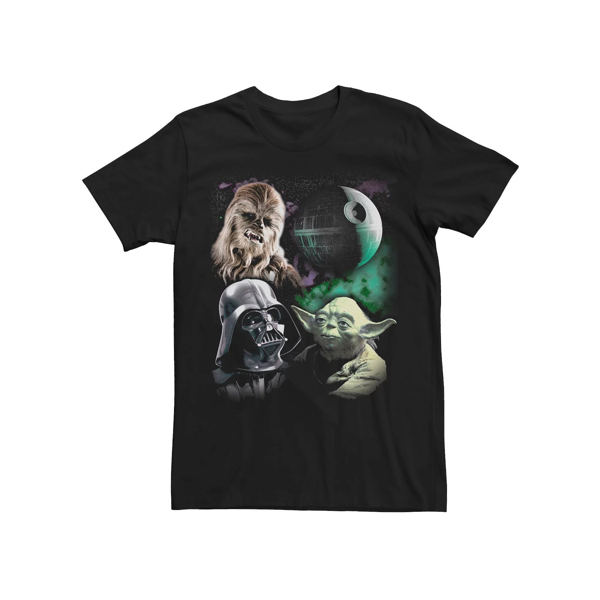 Men's Star Wars Chewbacca Galactic Group Shot Tee,  Product Image