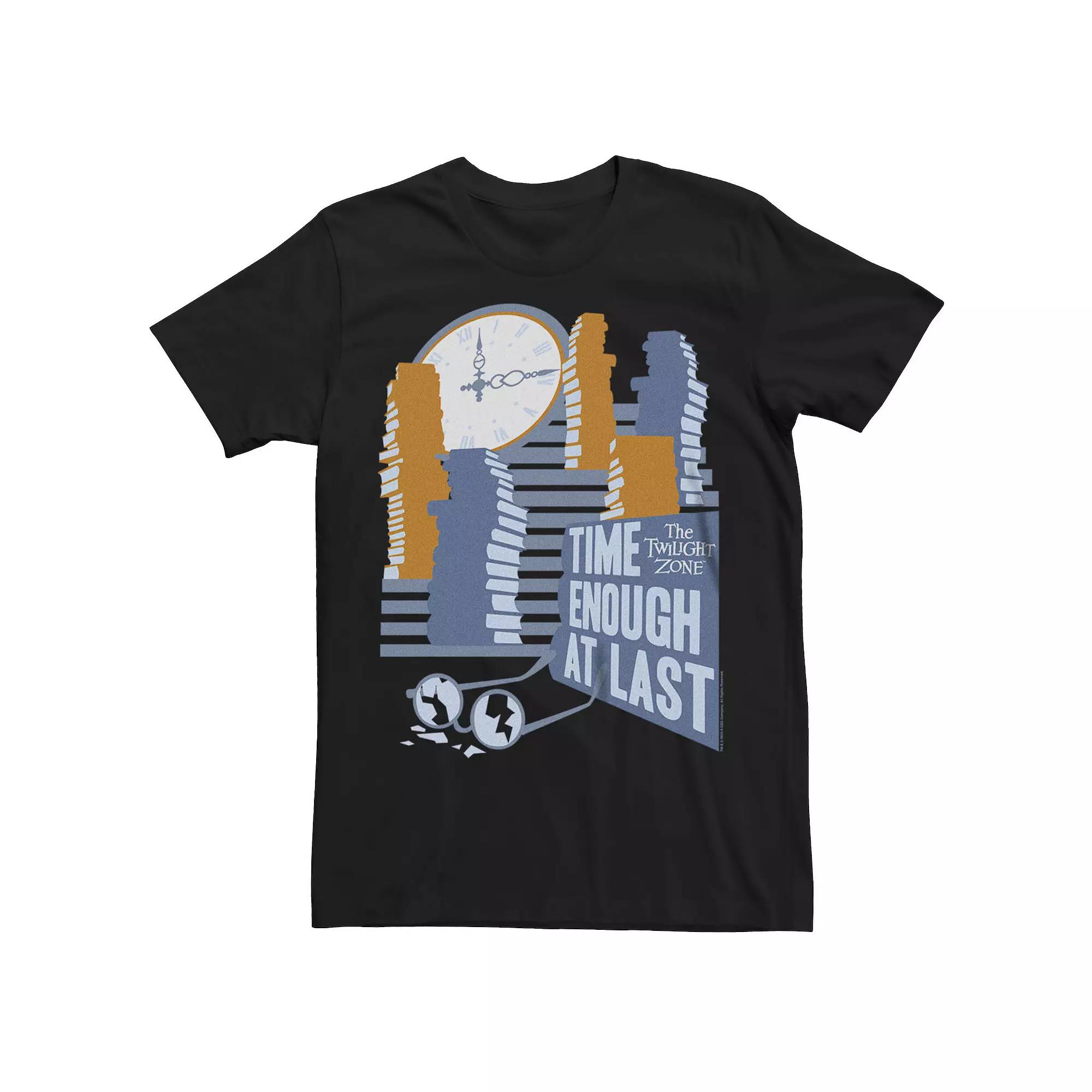 Men's The Twilight Zone Time Enough At Last Tee,  Product Image