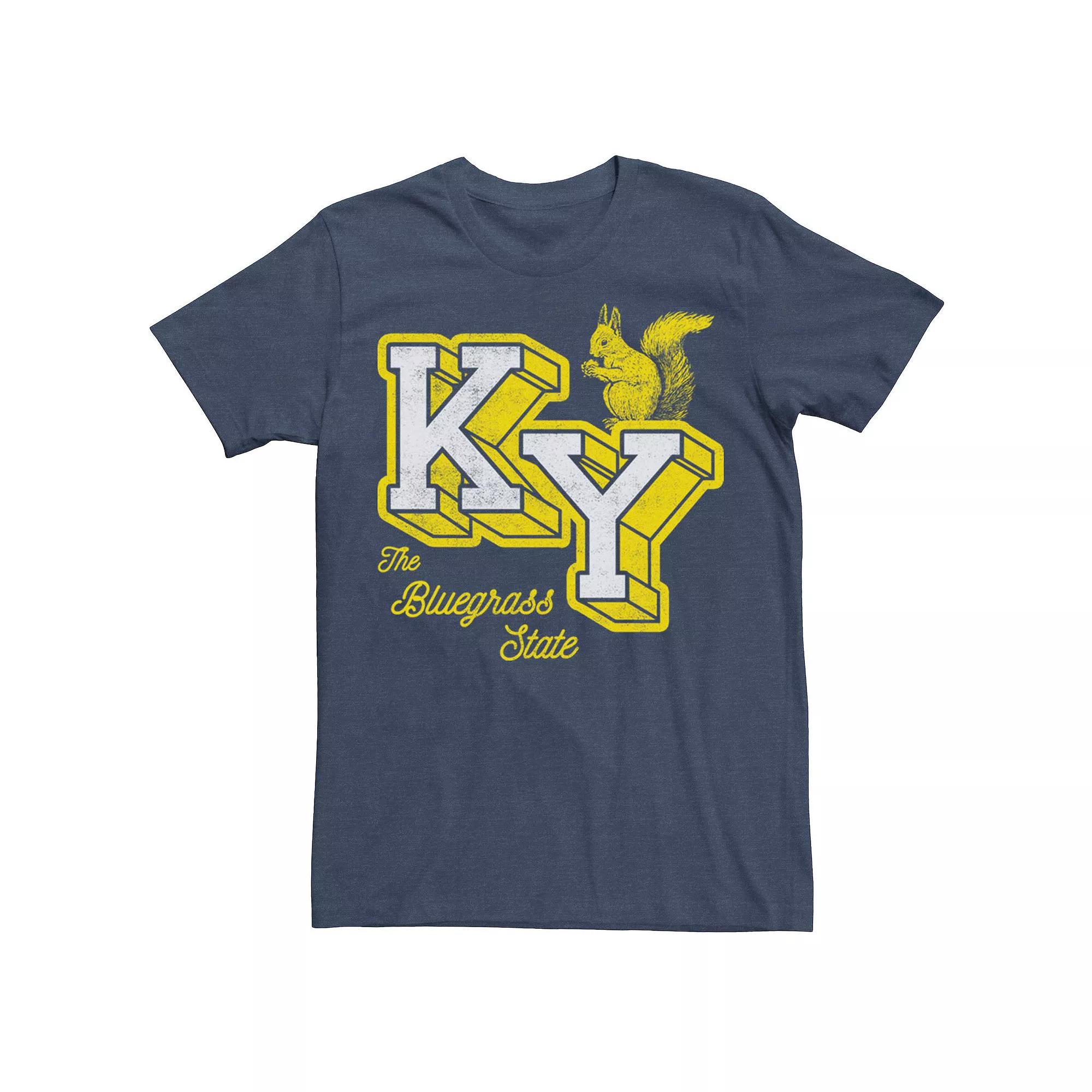 Men's Kentucky KY The Bluegrass State Collegiate Tee,  Product Image