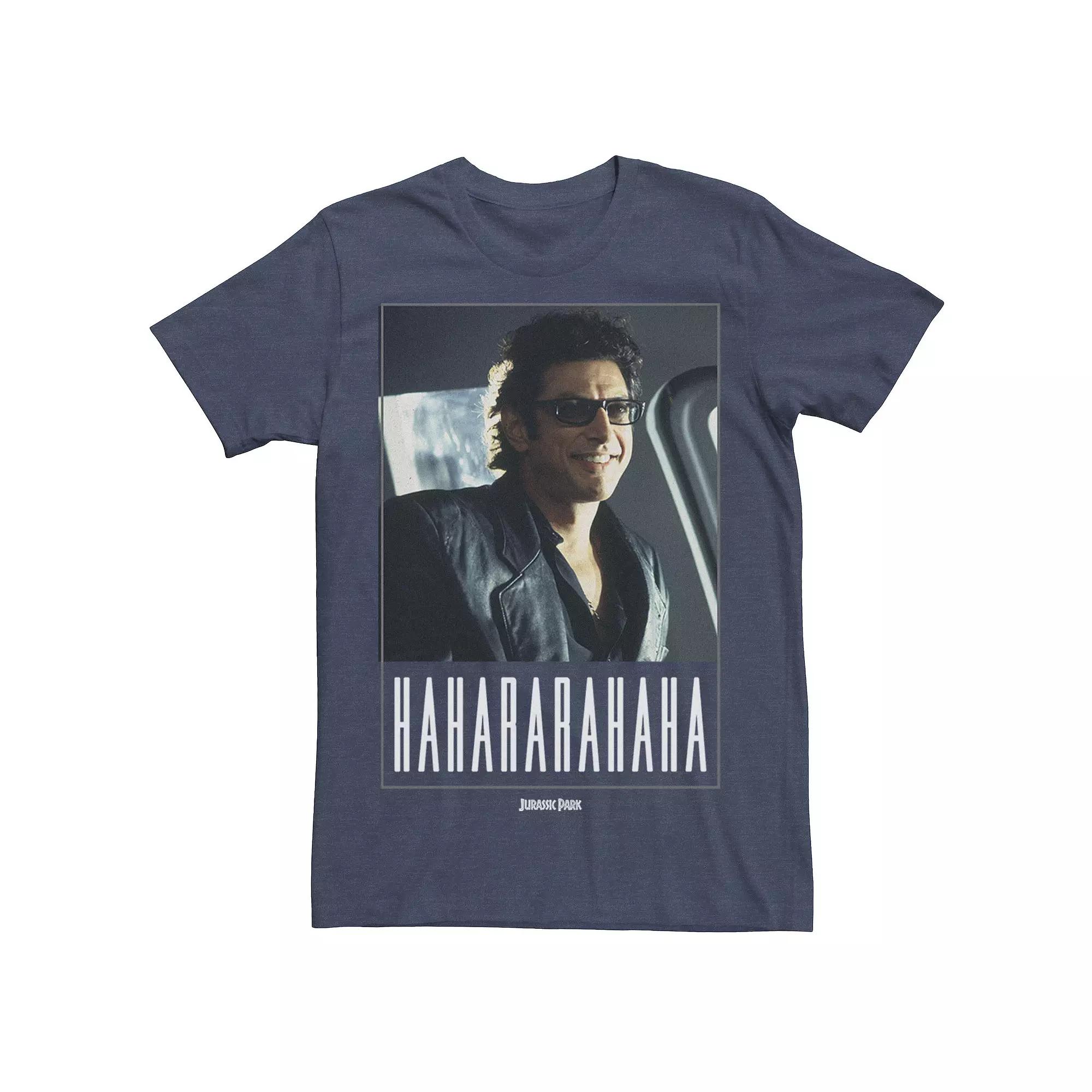 Men's Jurassic Park Ian Malcolm Hahararahaha Tee,  Product Image