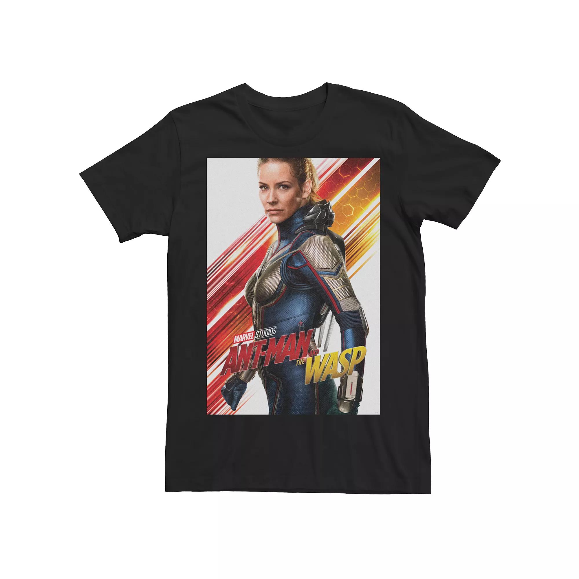 Men's Ant-Man And The Wasp Movie Poster Tee, Size: Medium, Black Product Image