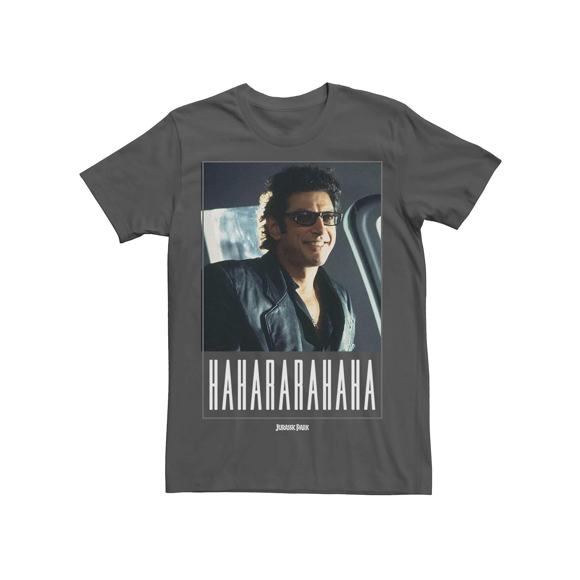 Men's Jurassic Park Ian Malcolm Hahararahaha Tee,  Product Image