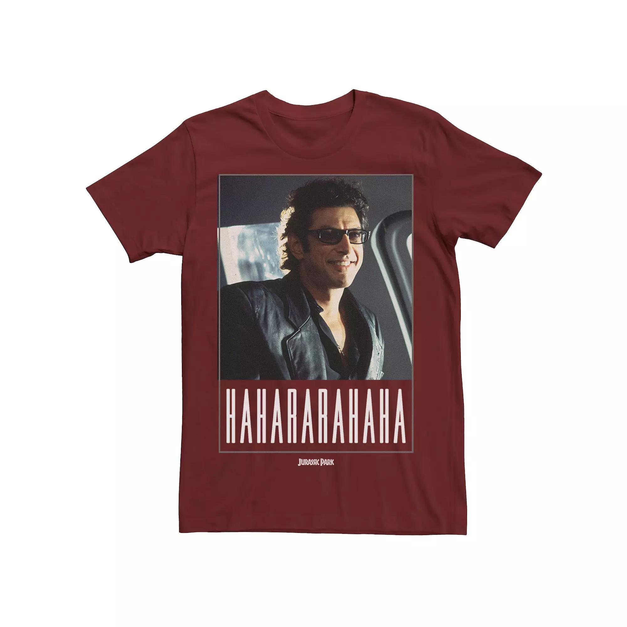 Men's Jurassic Park Ian Malcolm Hahararahaha Tee,  Product Image