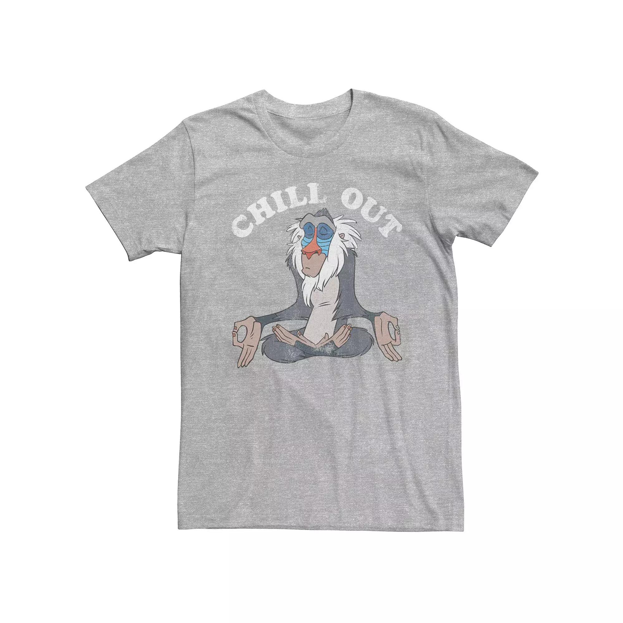 Disney's Lion King Rafiki Chill Out Men's Tee,  Product Image