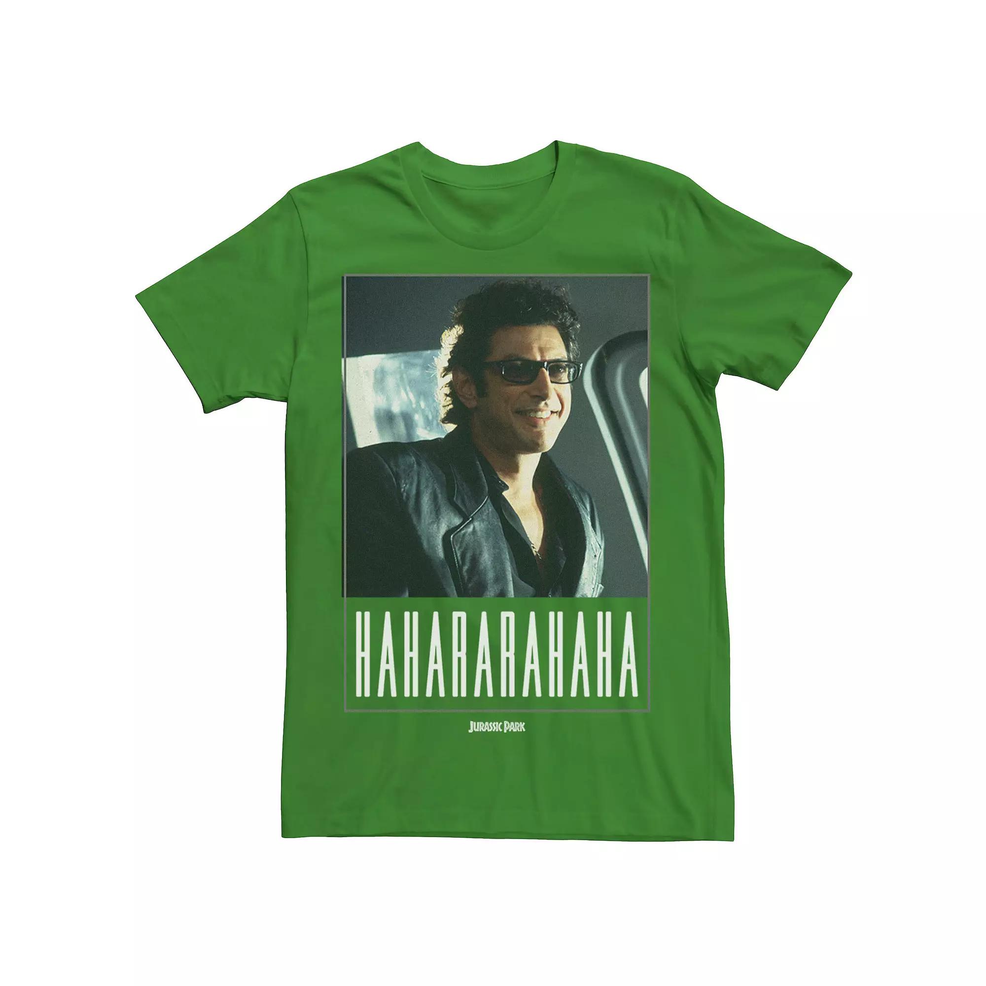 Men's Jurassic Park Ian Malcolm Hahararahaha Tee,  Product Image